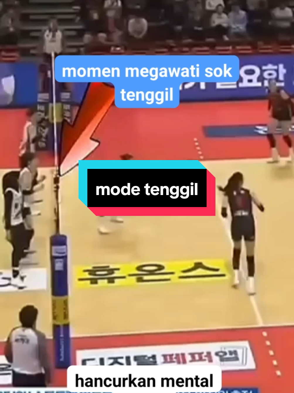 mode tenggil#fypシ゚ #volyball #volyputri #volykorea #megawati #viraltiktok 