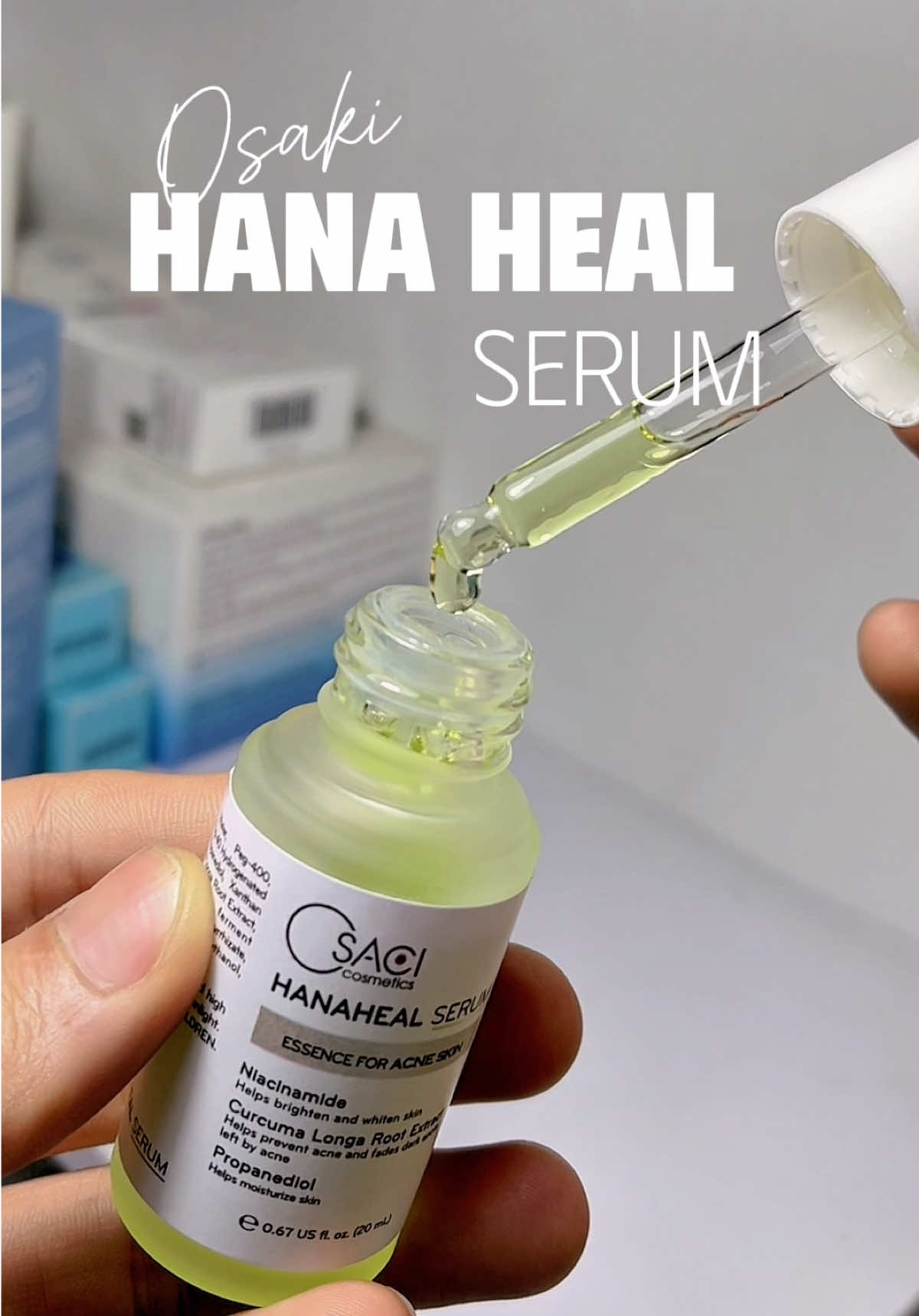 Thay đổi làn da, tự tin tỏa sáng với Serum Osaci. Nhanh tay kẻo lỡ! #SerumOsaci #DaDep #TiktokTrend #hanaheal 