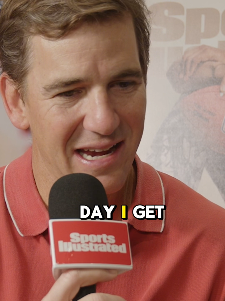Eli Manning discussed missing out on the Pro Football Hall of Fame in his first year on the ballot  #elimanning #football #hof #halloffame #nfl #qb 