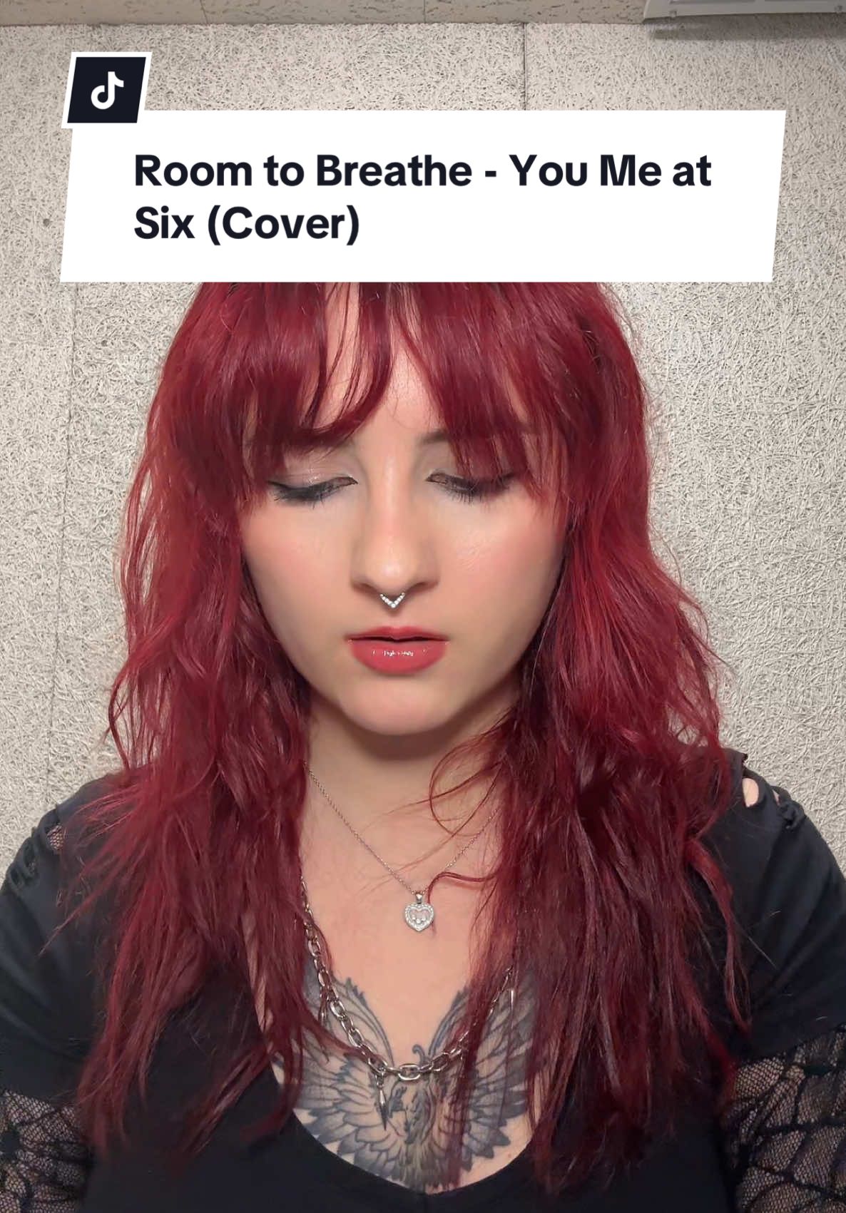 In my feelz type song @You Me At Six #youmeatsix #roomtobreathe #covers #singer #redhair #alt #alttiktok #metalcore #sing 