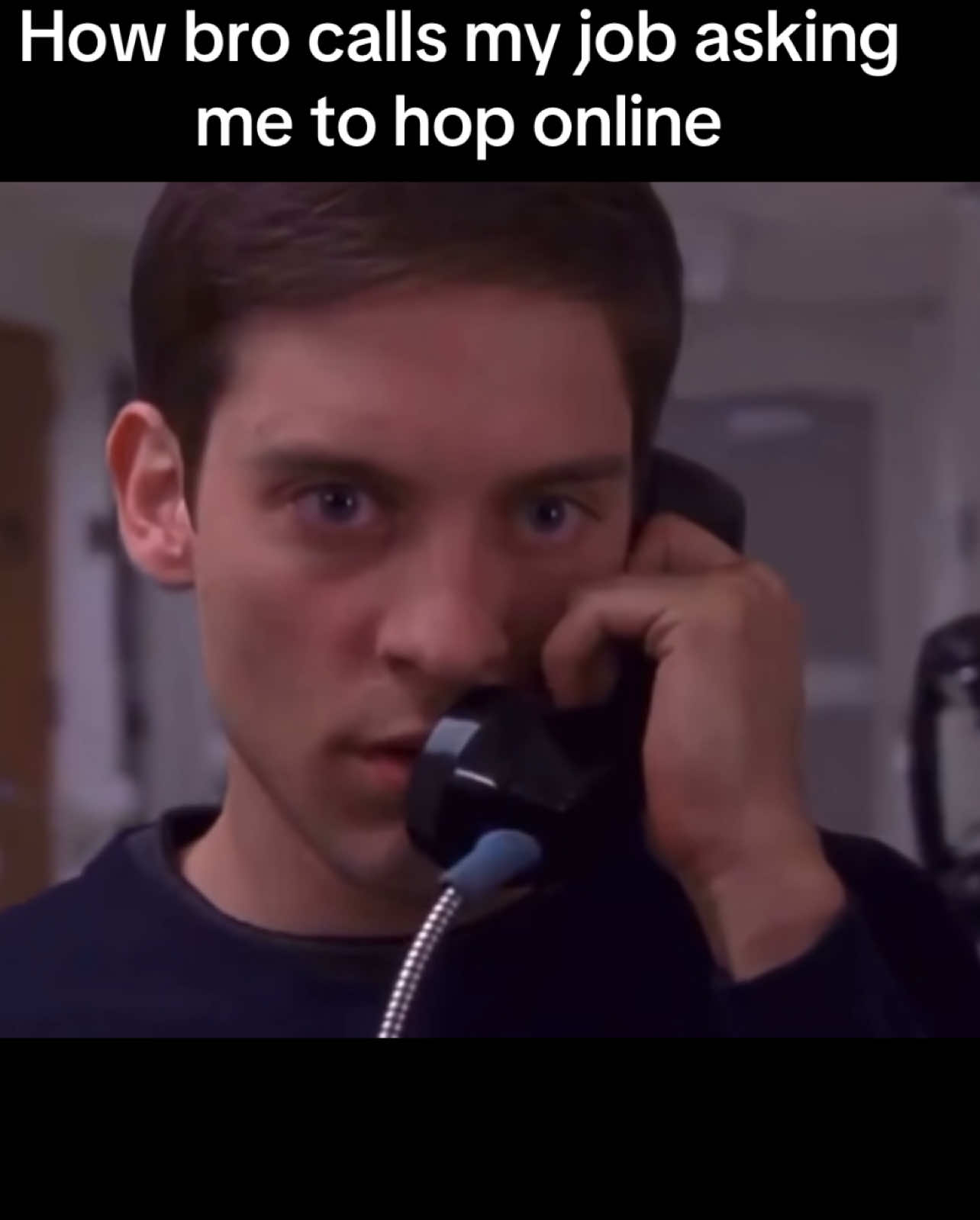 Like bro I literally just clocked in work#fyp #viralpost #trending #spiderman #petterparker #canspidermancomeouttoplay #hoponthegamebro #grinddontstoppp 