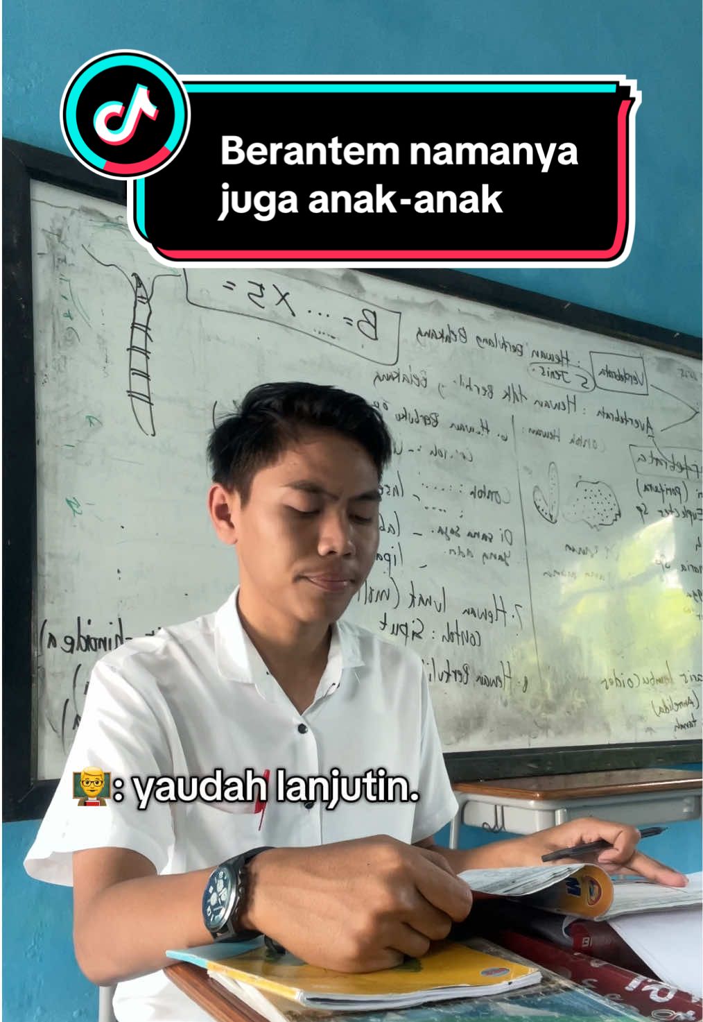 Berantem, yaudahlah namanya juga anak-anak #pov #gurutiktok #guru #ngajar 