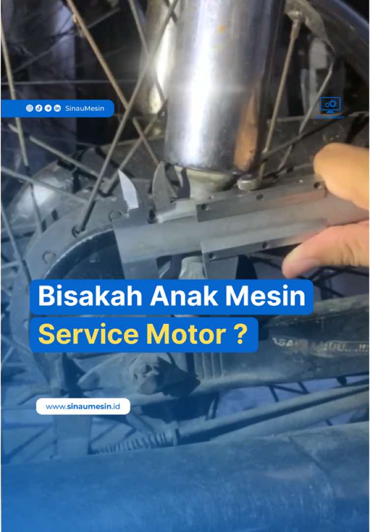 Resiko kuliah Teknik Mesin nih, dikira bisa benerin motor 😭 Padahal di kampus gapernah diajari benerin motor, gaada praktikum apalagi matkul benerin motor 🥹 Kalau kamu gimana? Sering dimintai tolong benerin motor juga? 💀 #teknik #teknikmesin #mechanicalengineering