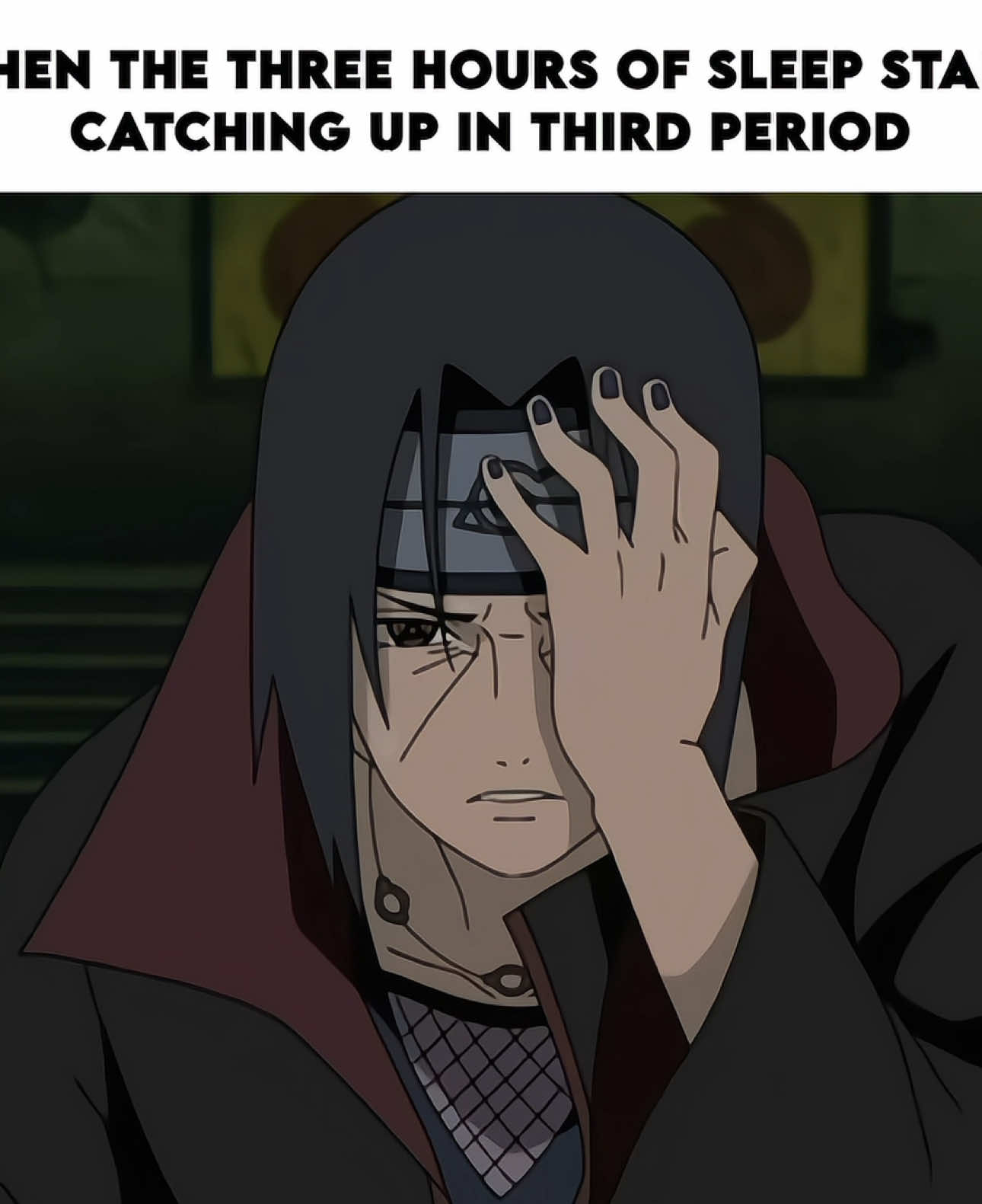 Banger? #itachi #naruto #sleep