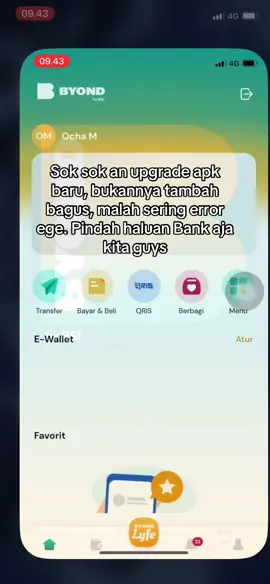 Unisntal aja apk byond #byondbybsi #bankerror #banksyariahindonesia #byond #mbanking 