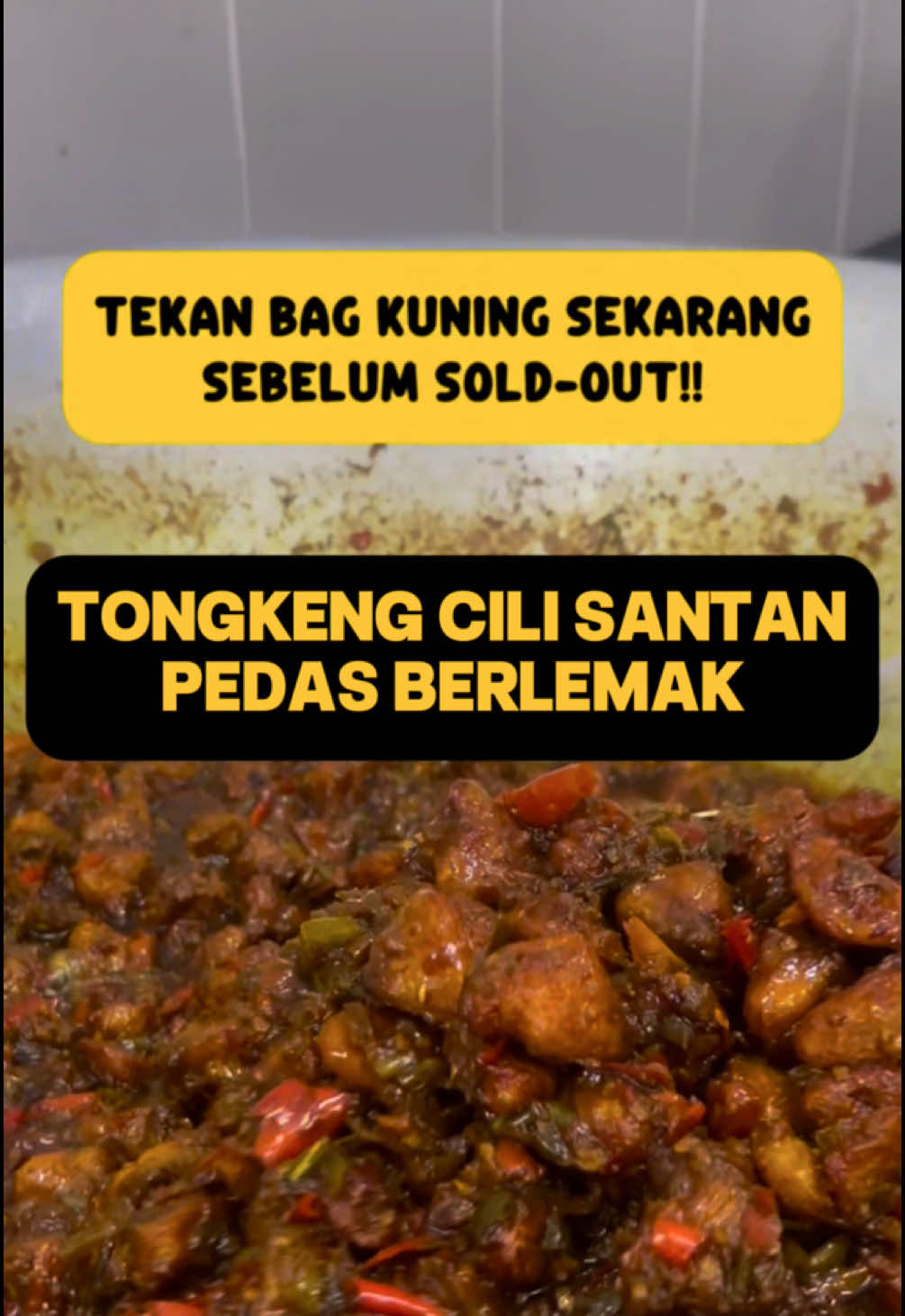 Tongkeng cili santan rasa pedas berlemak memang padu , nak rasa boleh tekan bag kuning sekarang sebelum sold- out!!! #Tasttomy #tastto #tasttolegacy #tasttoaffiliate #readytoeat #readytoeat #koyakterusngapp #tongkengcilisantan 