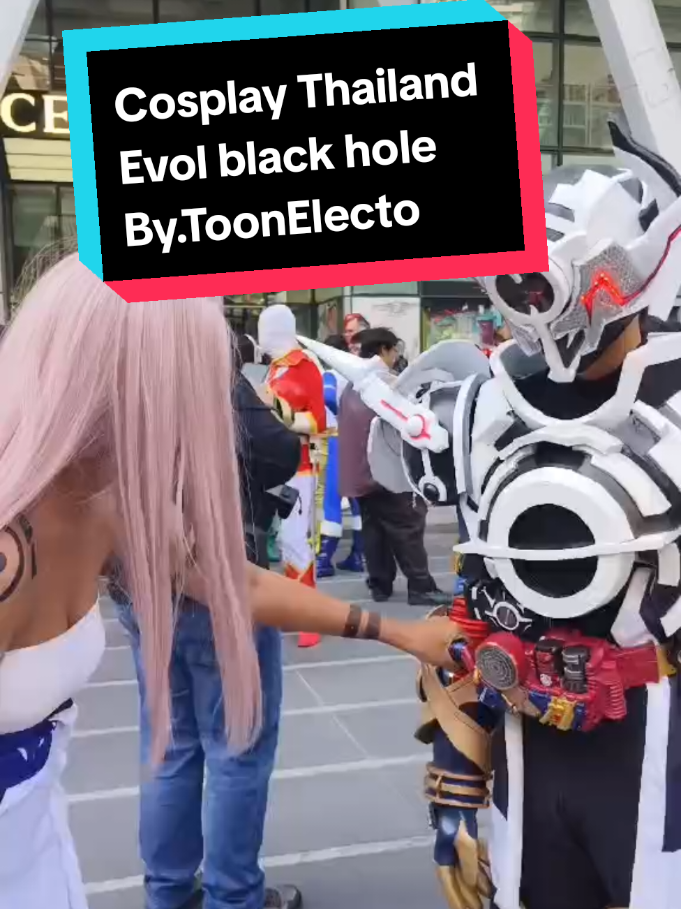 Evol System ~~~XD 555+ ต้นฉบับ : @Inosuke🐗  @Natty+_+ #cosplay #คอสเพลย์ #thailand #kamanrider #Evol #Evolto #kamenriderevol #kamanriderbuild #evolblackhole #meme 