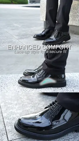 No more pagod na paa! 👍 Designed for security guards with arch support for all-day standing comfort. #hawkwell #hawkwell_ph #sapatos #blackshoesformen #blackshoes #criminologystudent #criminology #shoesformen #fyp #comfort 