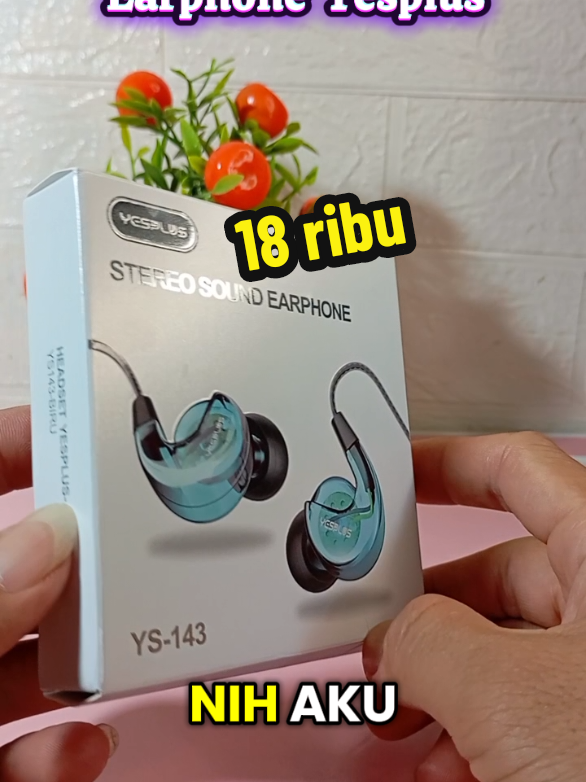 Earphone Bass Yesplus YS-143 #eletronik  #earphone  #headset 