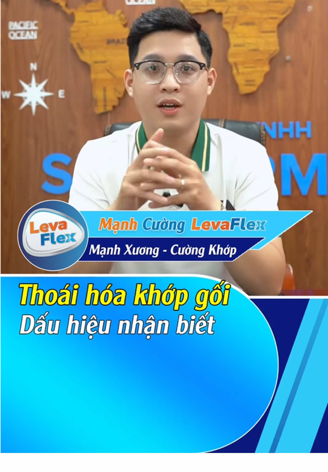 3 dấu hiệu nhận biết thoái hoá khớp gối #trending #levaflex #leva #ceo #coxuongkhop #thoatvidiadem #thoaihoadotsong #daulung #tebichantay #hoichungcovai #myto #nhatban #hanquoc 