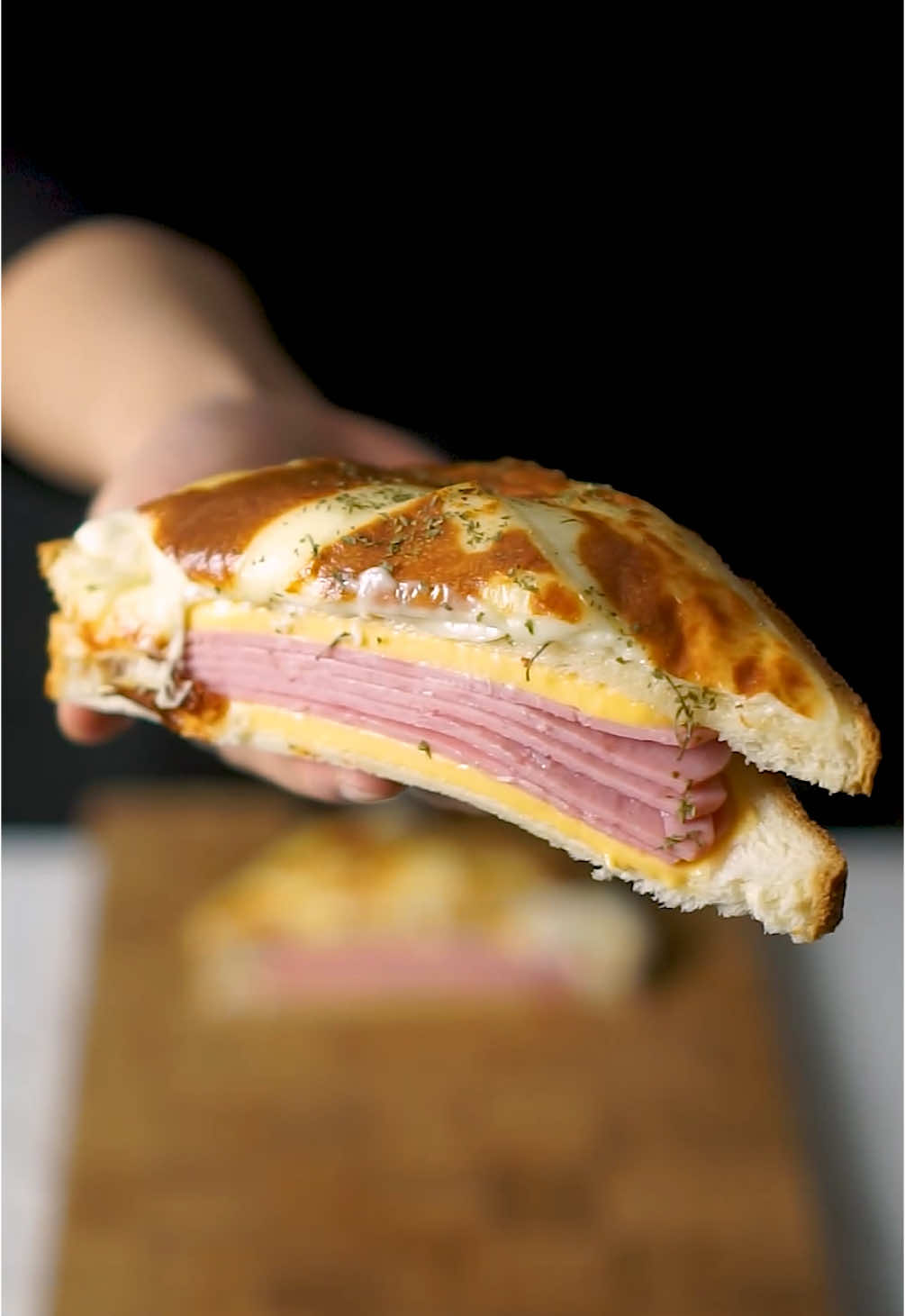 Ham Cheese Sandwich #food #cooking #asmr 