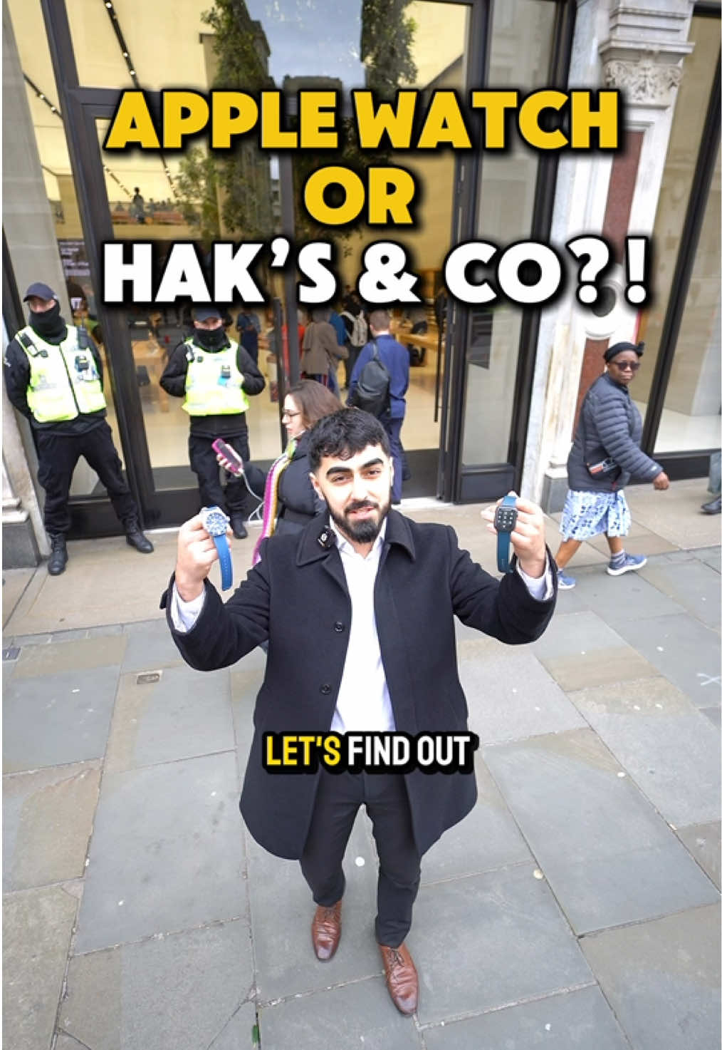 Apple Watch Vs Hak’s & Co: which one’s better?!😨 #apple #watches 