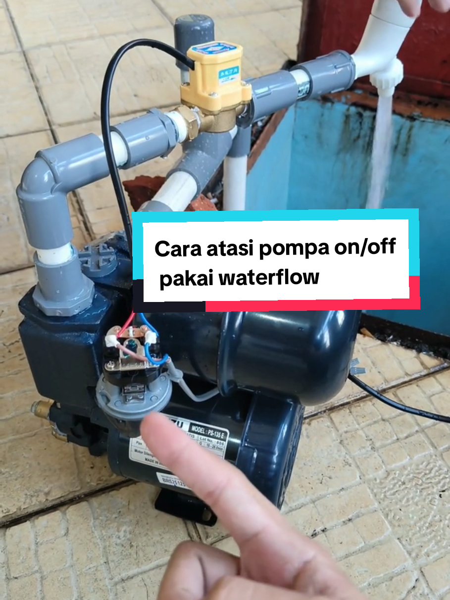 Atasi masalah pompa cetak-cetek dengan waterflow #pompaair #sumurbor #otomatis  #fyp #viral #trending 
