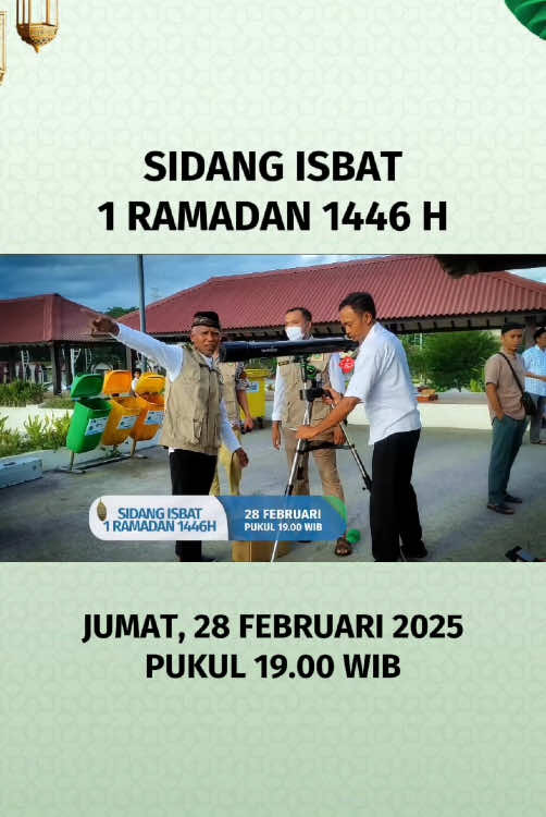 Saksikan #SidangIsbat 1 Ramadan 1446 hari Jumat, 28 Februari 2025, pukul 19.00 WIB hanya di SCTV! #RamadanPenuhCinta 