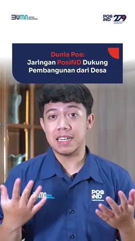 Selaras dengan Program Asta Cita, PosIND membangun jaringan hingga pelosok desa untuk pemerataan ekonomi dan pemberantasan kemiskinan 🤩        #PosIND    #PosIndonesia    #KantorPos    #PosPay    #PosAja    #KirimPaketPos    #BUMN    #279thPosIND    #AstaCita