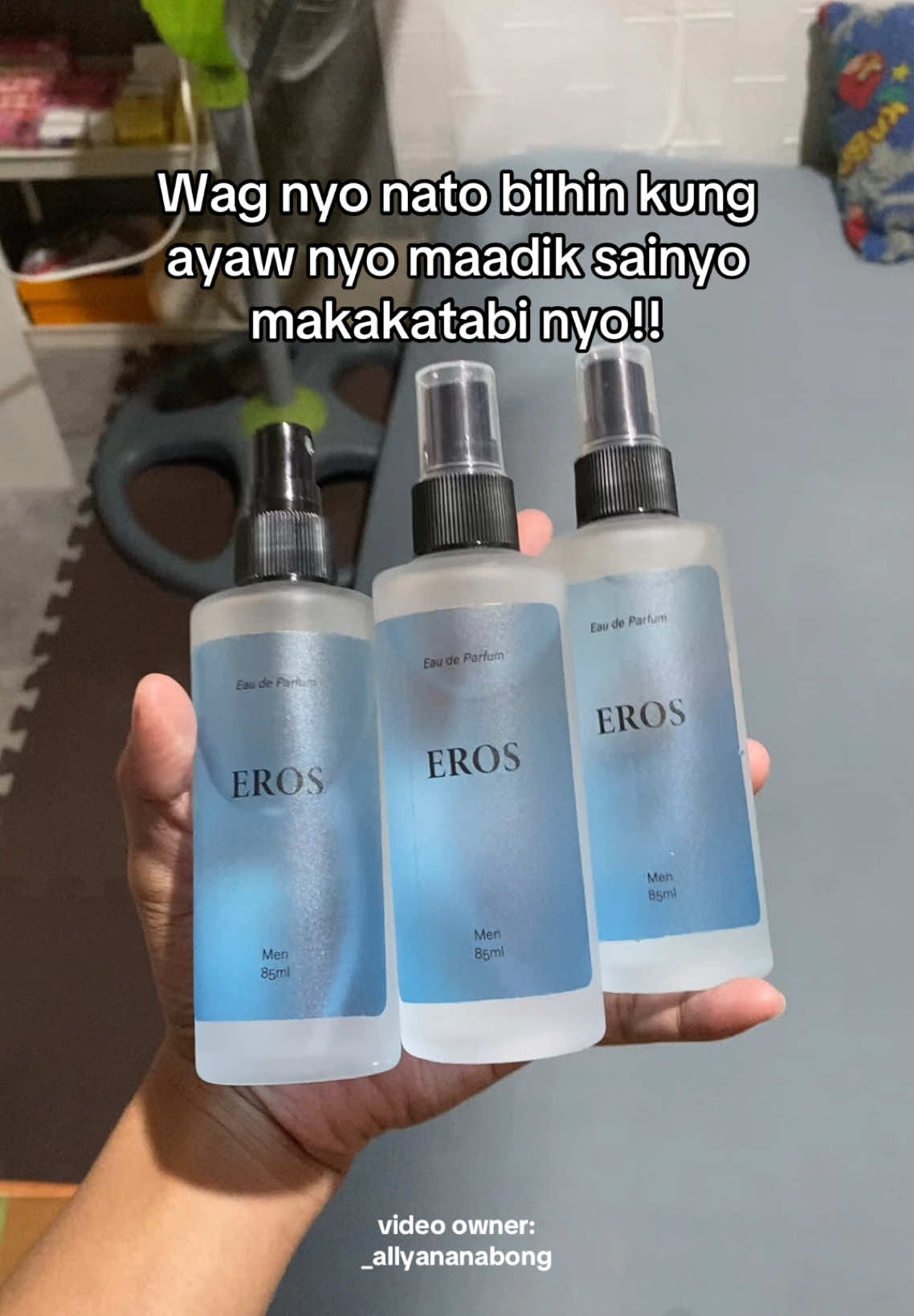 sobrang bango lalo kapag pinagpapawisan. #erosperfume #perfume #fyp 