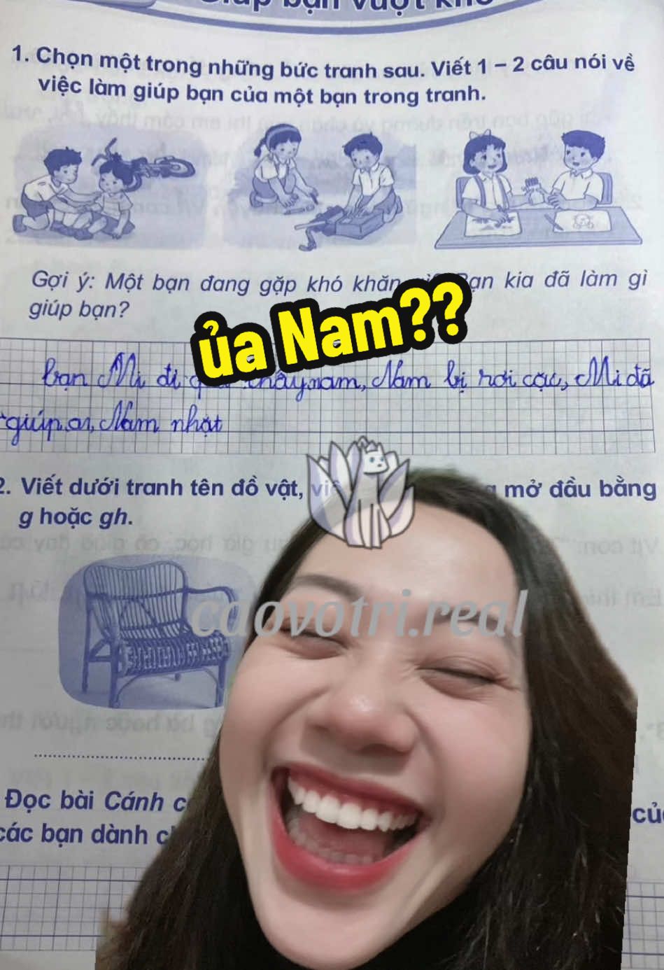 Hết Lan lại đến Nam, Nam rơi gì kìa cháu? 😂🤣 #caovotri #vuivemoingay❤️ #xuhuong #thinhhanh #viral #tiktokgiaitri #tiktokviral #funny #haha #haihuoc #laugh #kechuyen #cuoivobung 