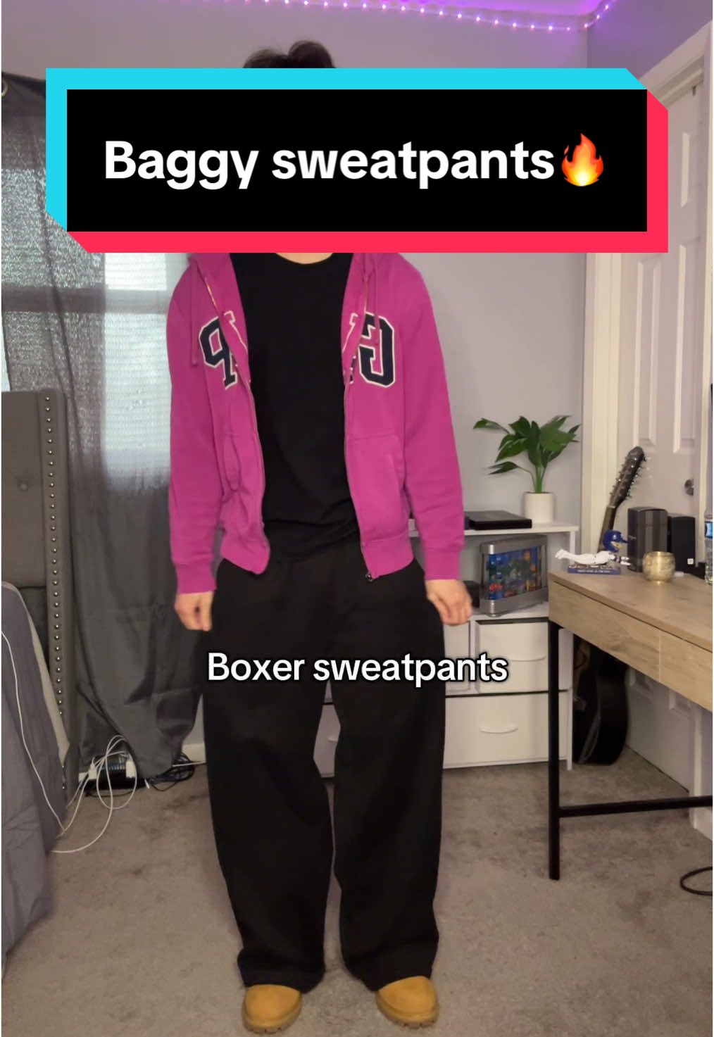 Actually heavy weight quality too😮‍💨🔥 baggy boxer sweatpants💯 #sweatpants #baggypants #baggyjeans #baggyclothes #baggyfit #sweatsuit #jumpsuit #tracksuit #streetwear #StreetFashion #winterfashion #coldweather #alucines📿🧿🙈 #alucin #alucines🤑📿 #belicones😈📿☘️ #belicon #fresitas🍓 #giftideas #giftideasforher #giftsforhim 