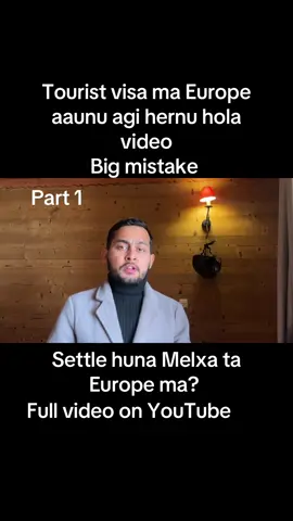 Europe ma visit visa ma aayera settle hune plan xa bhane please don’t make this big mistake cause visit visa is only for visit not for long stay. #foryou #fornepali #sujancg #fy #fyp #sujancg #nepaliinfrance #nepaliinfrance #nepaliineurope #tiktoknepal #toktokportugal #portugalmanepali #cyprusmanepali #settleineurope 