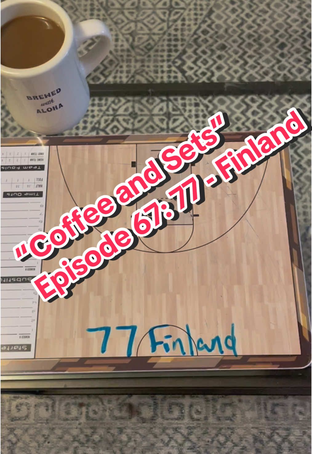 “Coffee and Sets” Episode 67: 77 - Finland  #fy #fypシ #fyp #foryoupage #fypage #fypageシ #foryourpage #basketball #basketballtiktok #basketballchallenge #basketball🏀 #basketballtraining #coach #coaching #trend #trending #trendy #trends #coffee #coffeetiktok #coffeetok #coffeeshop #morningroutine #morning #tuesday #tuesdayvibes #WNBA #ncaa #NBA 