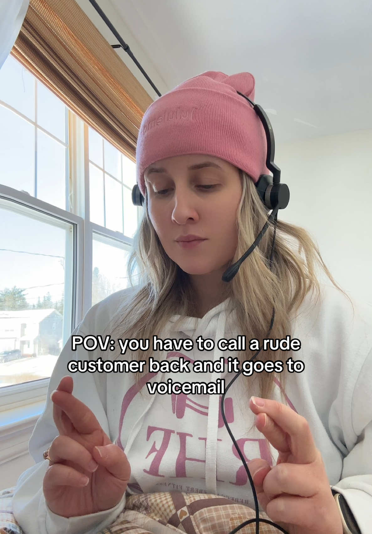 If you’ve ever worked in customer service, I can almost guarantee you know this feeling all too well 😂 Credit: @zoescomputer44  #customerservice #customerserviceproblems #customerservicestories #customerserviceskit #skit #skits 