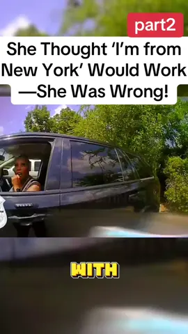 She Thought ‘I’m from New York’ Would Work—She Was Wrong! #cops #police #law 