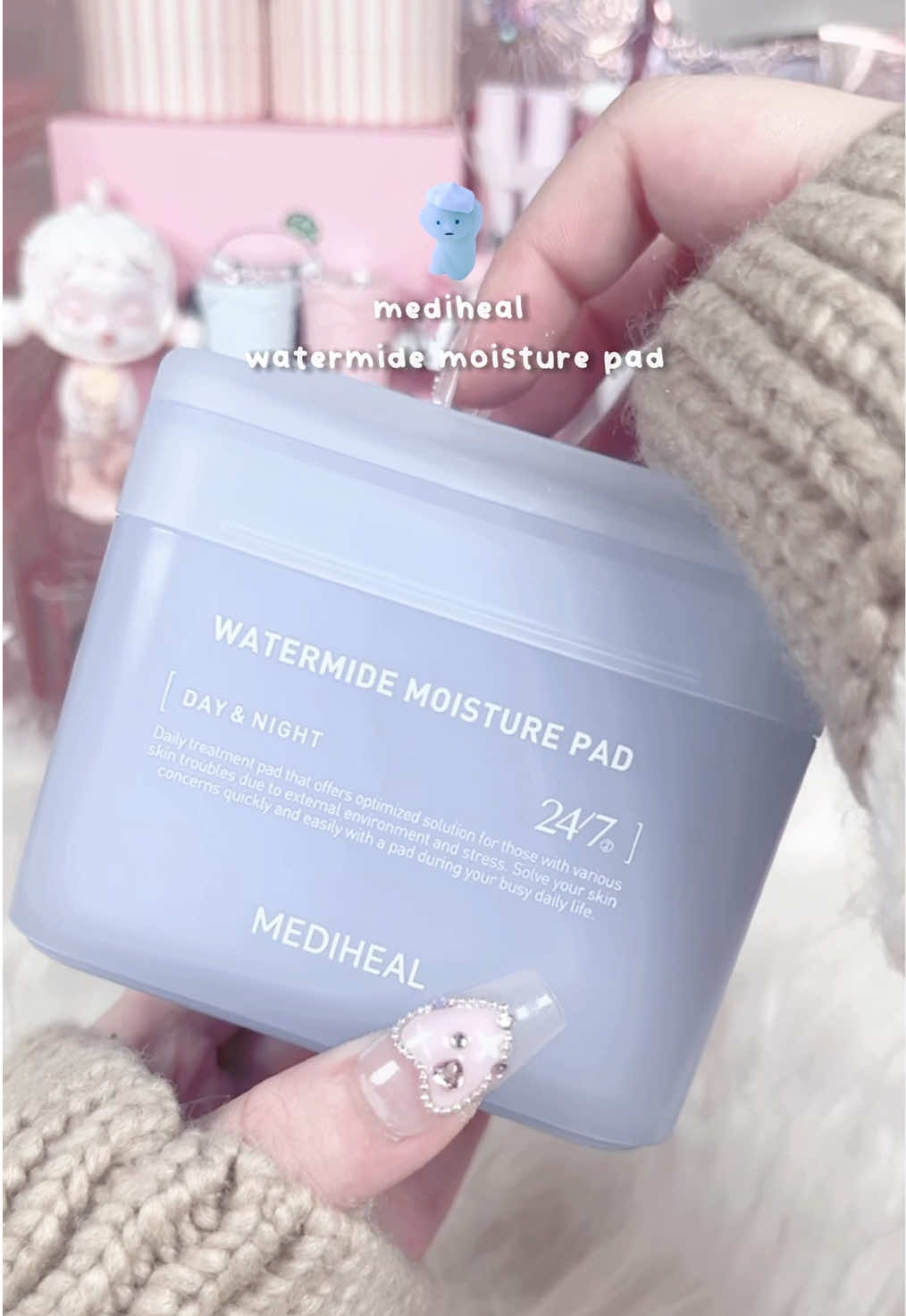 mediheal watermide moisture pad 💧 Yesstyle code: 𝐂𝐎𝐔𝐑𝐓𝟏𝟕 Olive Young code: 𝐂𝐎𝐔𝐑𝐓𝟏𝟕 ────୨ৎ──── 🏷️ #mediheal #moisturepad #glassskin #tonerpads #skincare #skincareroutine #viral #trendingvideo #wonyoungism #koreanskincare #wonyoungism #sensitiveskin #dryskin  @Mediheal Us @mediheal_official 
