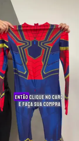 Fantasia Homem Aranha 2025 Envio Imediato Fantasia SOLADO ANTI-DERRAPANTE Infantil