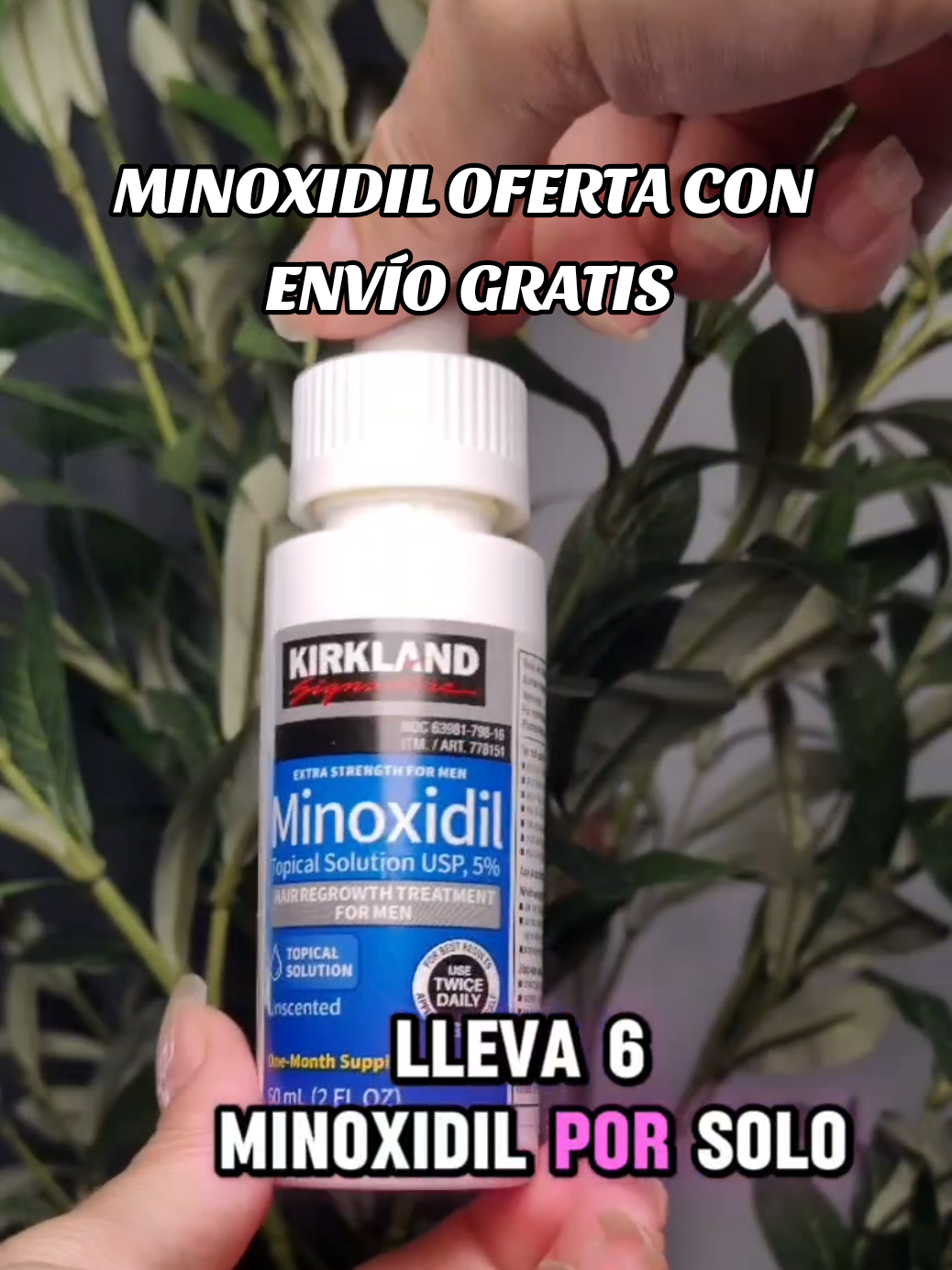 Respuesta a @edelmira.farias3 Kirkland Signature Minoxidil  aprovecha está súper oferta con envío gratis #minoxidil 