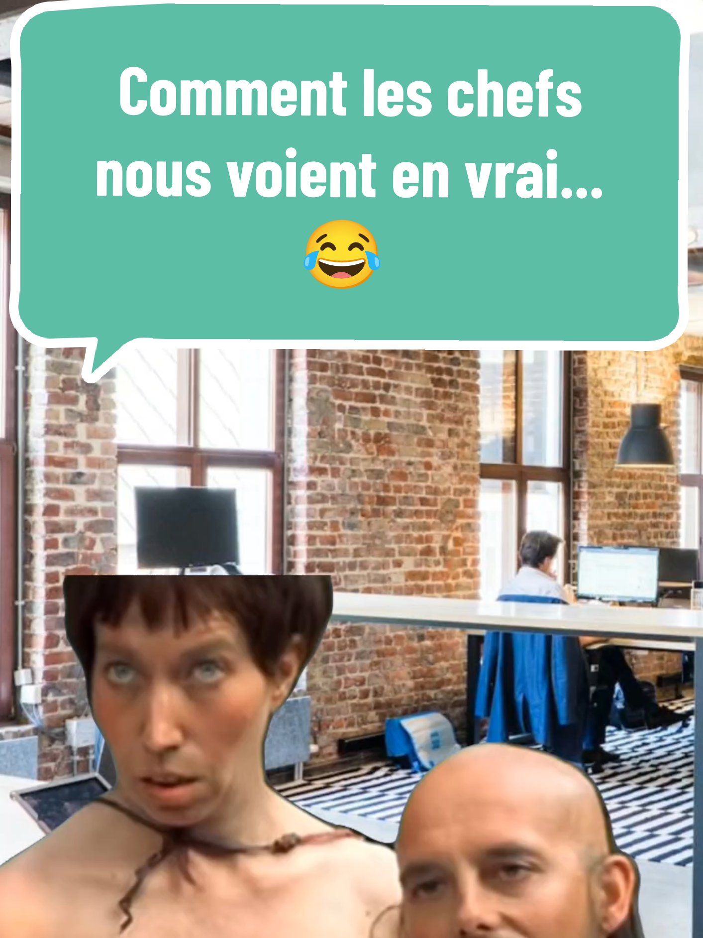 Comment les chefs nous voient en vrai... 😂  #boulot #chef #collegue #lesjoiesdutravail #entreprise  #blagues #jokes #Meme #MemeCut #CapCut 