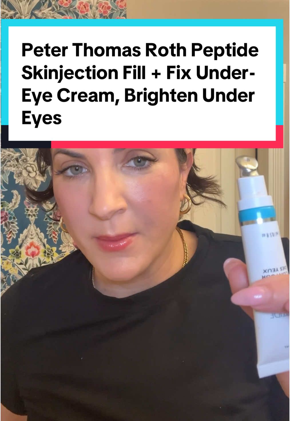 Replying to @MrsCabral cannot say enough great things about this eye cream from Peter Thomas Roth! Peter Thomas Roth Peptide Skinjection Fill + Fix Under-Eye Cream, Brighten Under Eyes. #ptr #ptrskincare #peterthomasroth #eyecream #eyehollows #sunkenundereyes #undereyecircles #undereyetreatment #undereyefiller #skincare #esthetician 