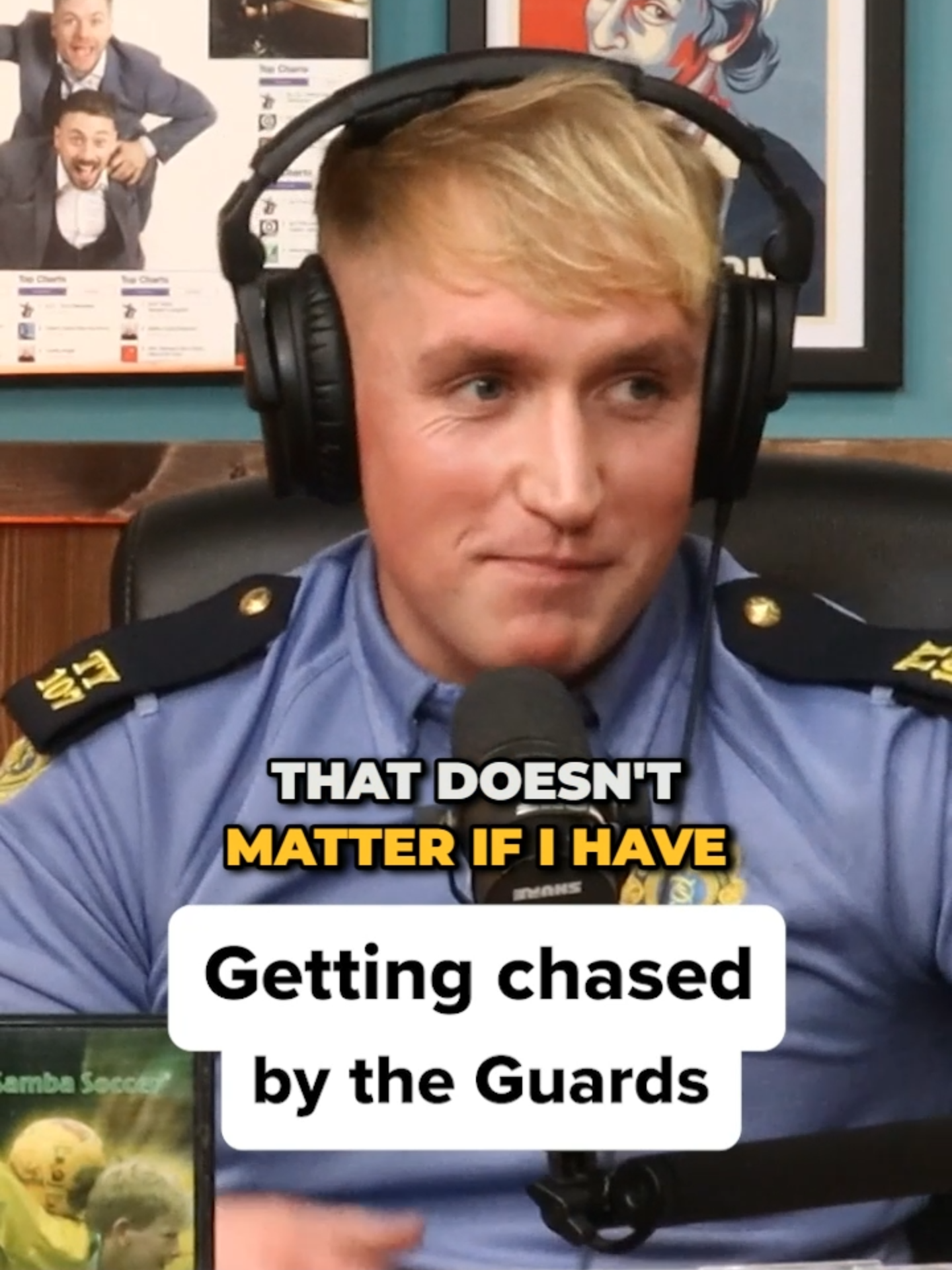 Ever wondered what it's like for the Guard who's chasing on the street? Turns out.. the boots make it easier. From training in Templemore, to abuse at checkpoints and flashing their badges to get into Coppers, we’re joined by 2 Gardaí on The 2 Johnnies Podcast Ep.365 to hear all about life on the beat. Out now and available to watch or listen to on Spotify.