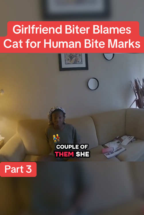 Girlfriend Biter Blames Cat for Human Bite Marks #cops #police #copsusa🚔🇺🇸 #policeofficer #foryou 