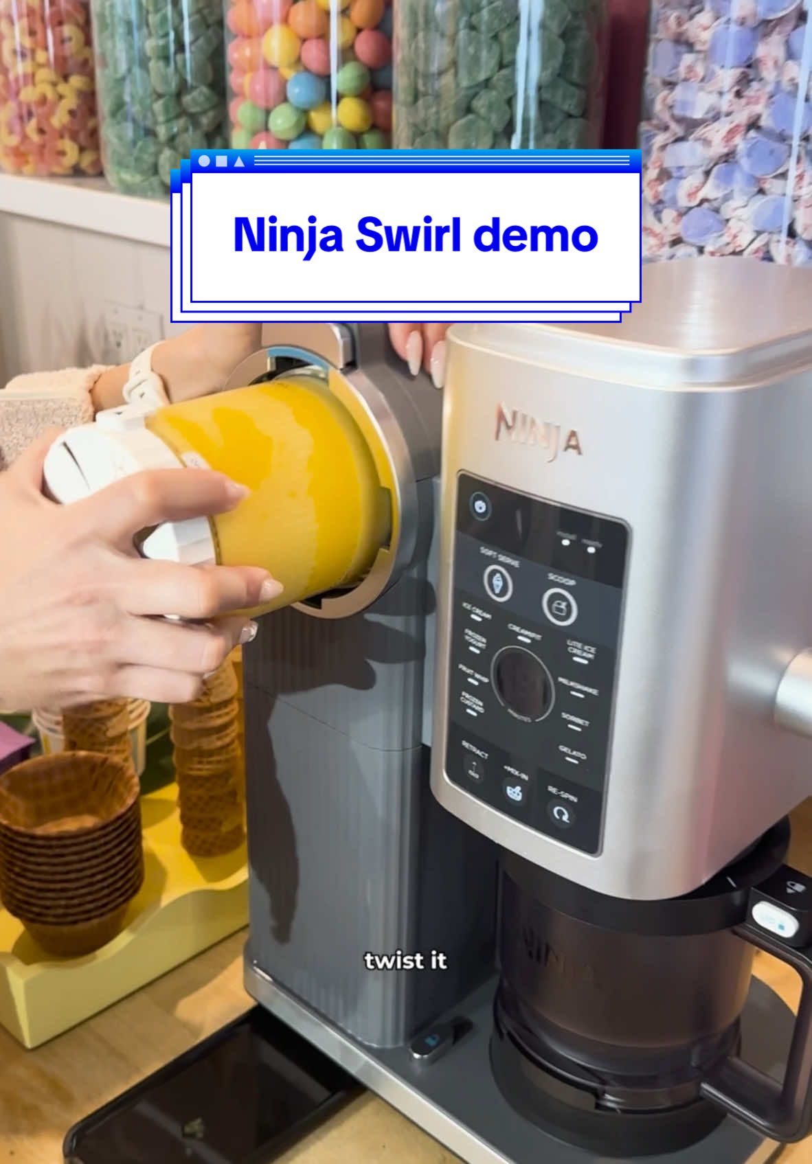 NEW Ninja Swirl demo🍦 the newest version of @Ninja Kitchen’s ultra-viral Creami ice cream maker features a soft serve style spout. It’s available as of 2/11 for for $349 😳 #ninjaswirl #ninjacreamiswirl #ninjacreami #icecreammakers #ninjaappliances #ninjakitchen #newninjacreami #ninjacreamideluxe #ninjaswirlreview #homeappliances #kitchenappliances #kitchengadgets #smallappliances #smarthome #homegadgets #coolgadgets #tomsguide 