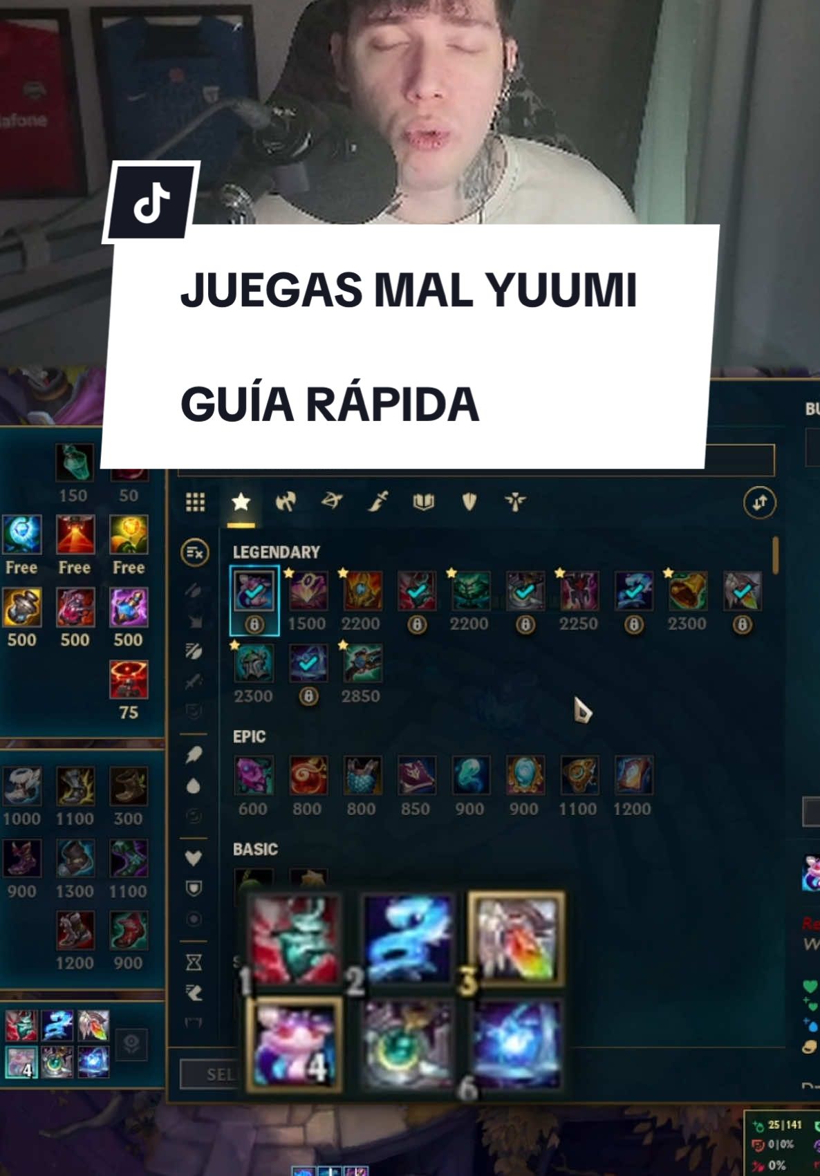 Cómo jugar Yuumi en menos de cinco minutos 🐈 #leaguetok #leagueoflegends #parati #fyp #attila #sup #yuumi #challenger 