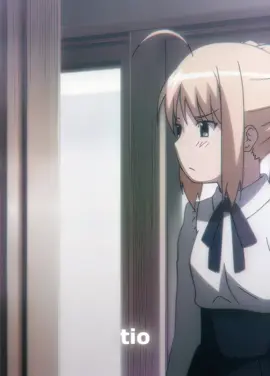 She is so cutee ☺️ #anime #animeedit #saber #artoriapendragon #fatestaynight 