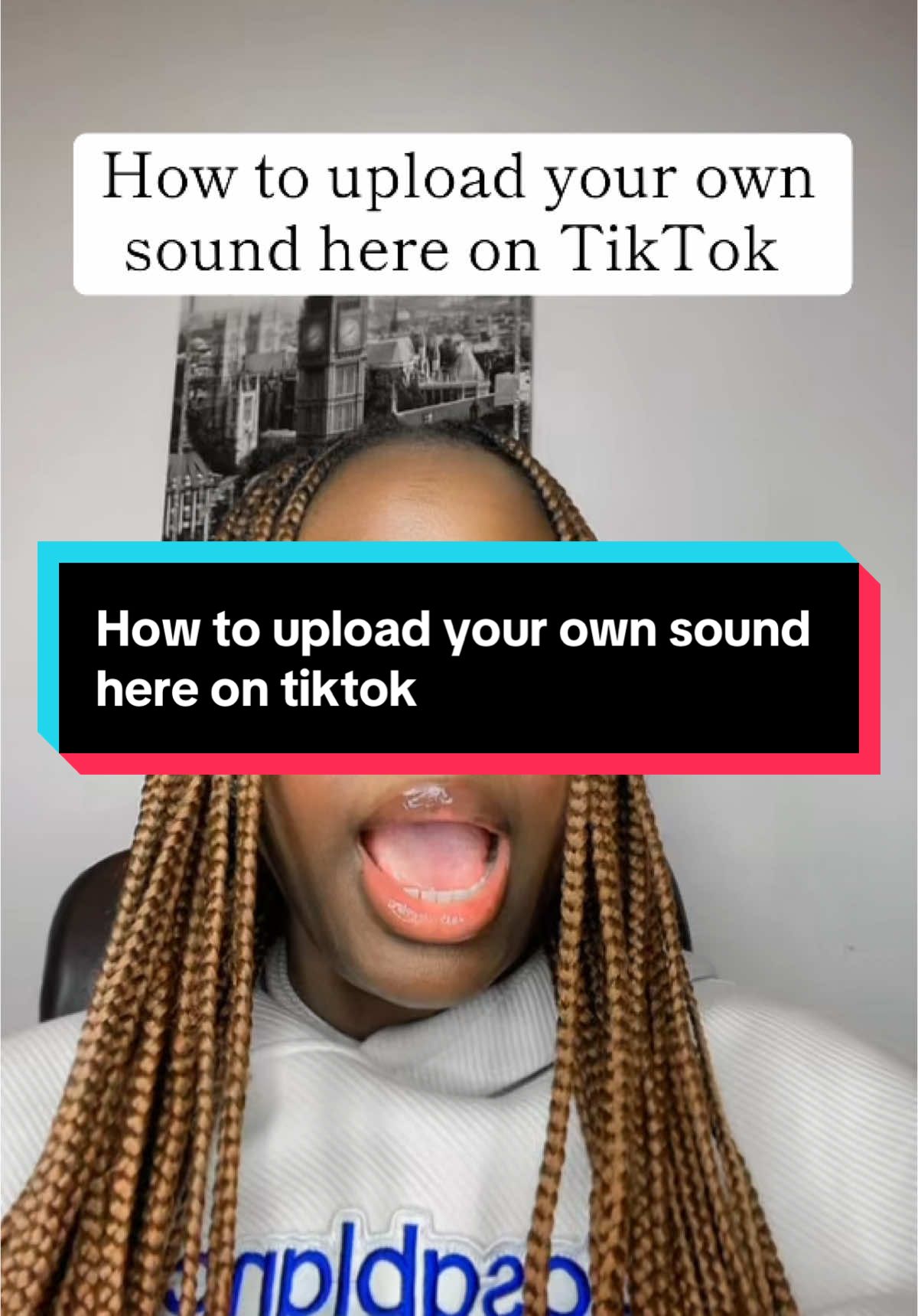 How to upload your own sound here on TikTok #tiktoktips #creatortips #massfollowing #newtiktokers #newontiktok #light4198 