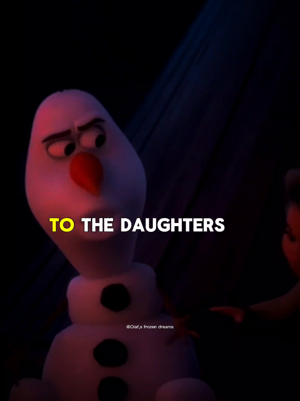To the daughters who grew up without a father is most bravest daughers🙌❤️❤️ #creatorsearchinsights #daughters #fatherlove #olaffrozen #olaf #creatorinsights #fyp 