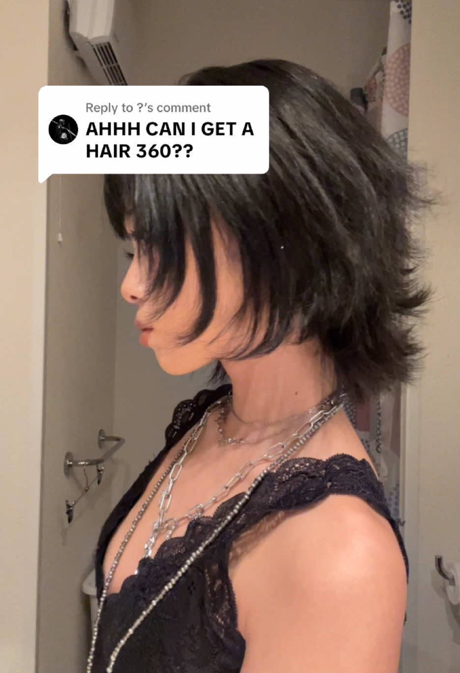 Replying to @?  Here ! Wolfcut ! 🐺 #hair #hairstyle #haircut #hair360 #wolfcut #wolfcuthair #wolfcutshorthair #shorthair #shorthairstyles #shorthairstyles #shorthaircut #shorthairinspo #shorthairgirl 