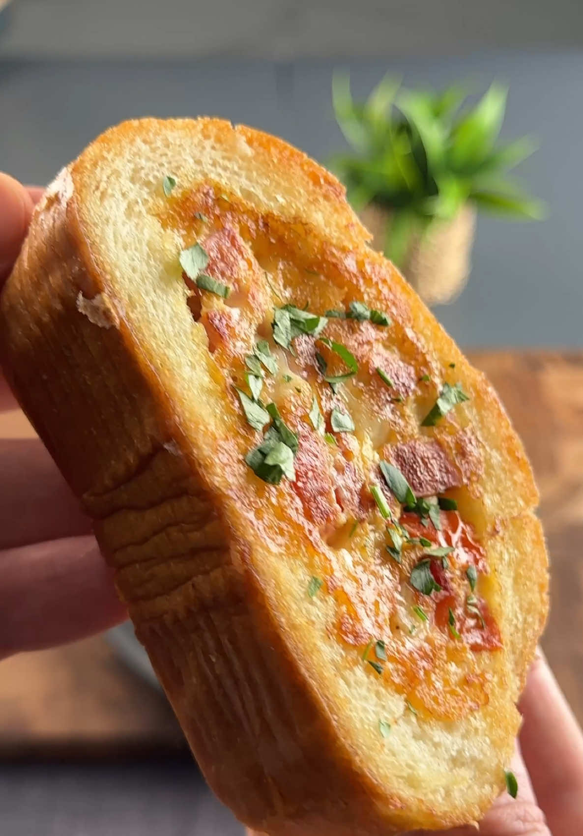 #VNVideoEditor                                       A quick and tasty breakfast for children and adults.                                   15 Minute BREAKFAST Hack For Busy Parents Ingredients: ●Loaf  ●Sausage - 200g ●Eggs - 2 pcs ●Cheese - 200g ●Tomatoes - 1 piece ●Salt - 1 tsp ●Black pepper - to taste ●Butter - 30 g ●Vegetable oil - 1 tbsp. l. ●Parsley - 10 g 1. Cut the loaf of bread into pieces approximately 2-3 cm wide and remove the crumb.  2. Cut the sausage into cubes, place in a bowl and add eggs, cheese, tomatoes, salt and pepper.  3. Place butter in a frying pan, add a little vegetable oil, add bread and fill with our mixture.  4. Fry for 3-4 minutes on each side over medium heat. 5. Ready-made sandwiches can be sprinkled with chopped herbs. Bon appetit! The recipe in your language is available in the description, 💖🇺🇦🇵🇱🇩🇪🇺🇸🇫🇰🇪🇸🇵🇹🇮🇹🇷🇴 🇷🇸🇭🇷🇱🇻🇸🇮🇨🇿🇫🇮🇸🇪🇩🇰🇳🇴 🇯🇵 🇬🇷 🇮🇱🇰🇿🇰🇬🇱🇻🇹🇼 🇵🇪 🇦🇷 🇨🇱                                          #breakfast #Recipe #sandwiches #snack #simplydeliciousrecipes #simplydelicious 