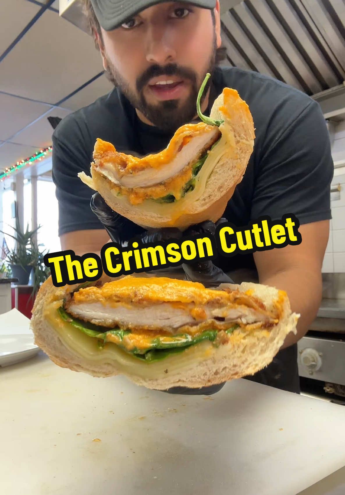 The Crimson Cutlet ! A bold and flavorful masterpiece! #fyp #foryoupage #foodies #foodietiktok #cooking #cookwithme #chickencutletsandwhich #yum #viralvideo #viralfood #bensalem #phillytiktok 