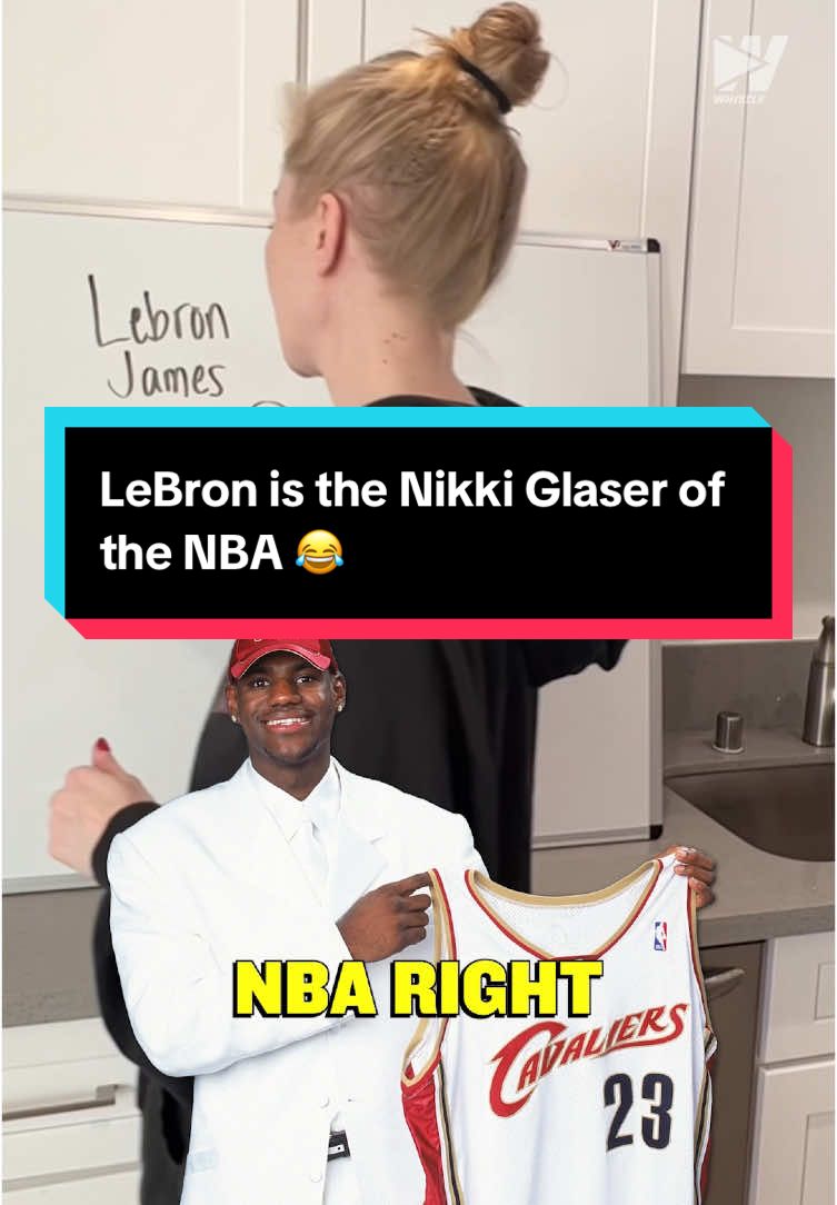 LeBron is the Nikki Glaser of the NBA 😂 @Casey Rieger  #lebron #lebronjames #NBA #basketballtiktok #basketball🏀 