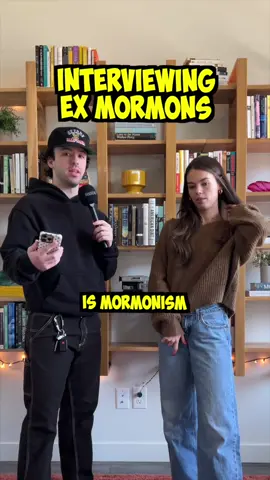 Interviewing an ex Mormon #exmormon #exmormontiktok 