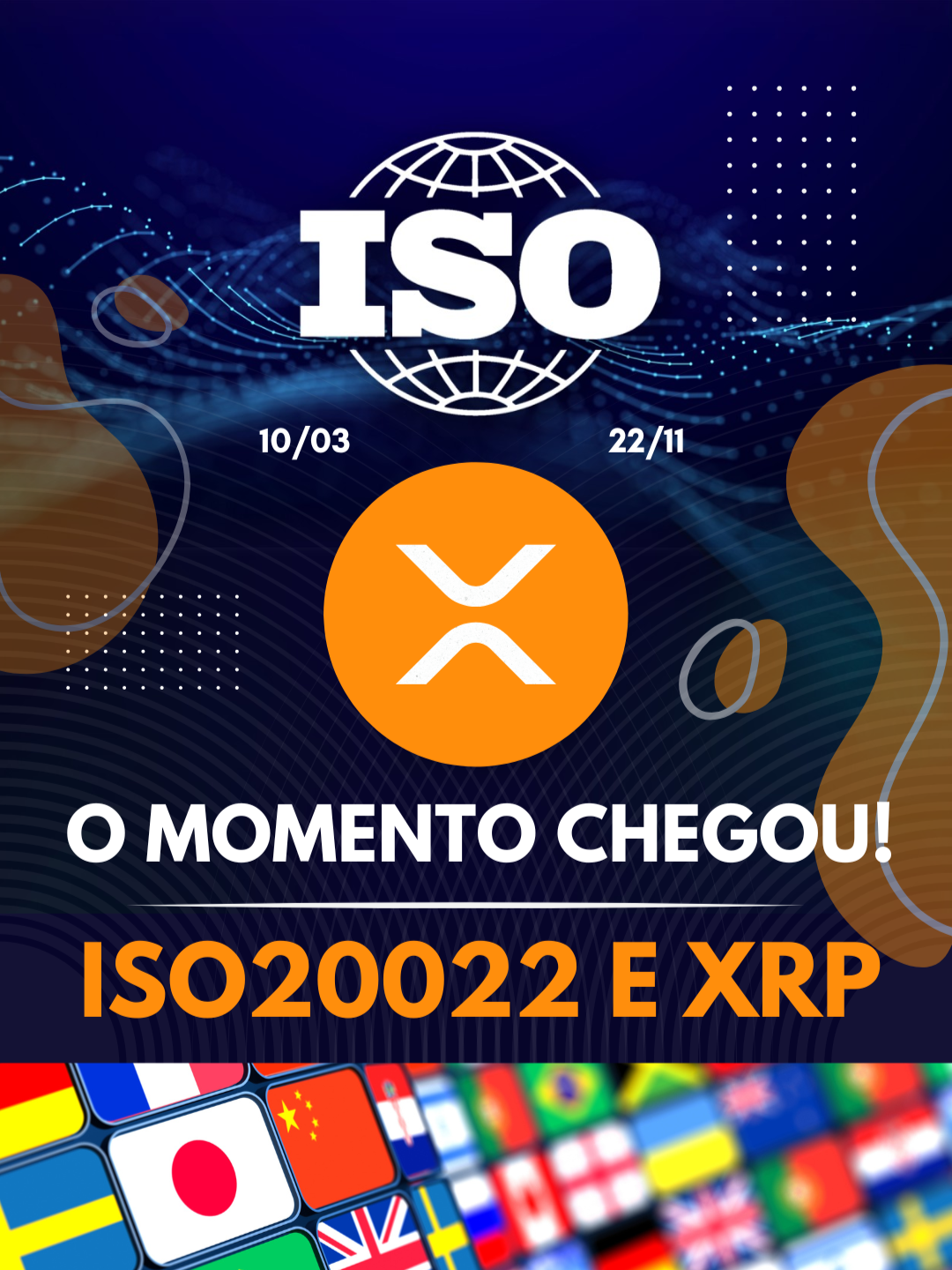 🌐 ISO20022 - É agora! 🪙 XRP é vital no sistema? 🔊 10/Mar e 22/Nov. Atenção! #Ethereum #ETH #Ripple #XRP #Bitcoin #RLUSD #XRPCommunity #XRPLeadger #ISO20022 #Swift #Coinbase #Bybit #Binance #Trump