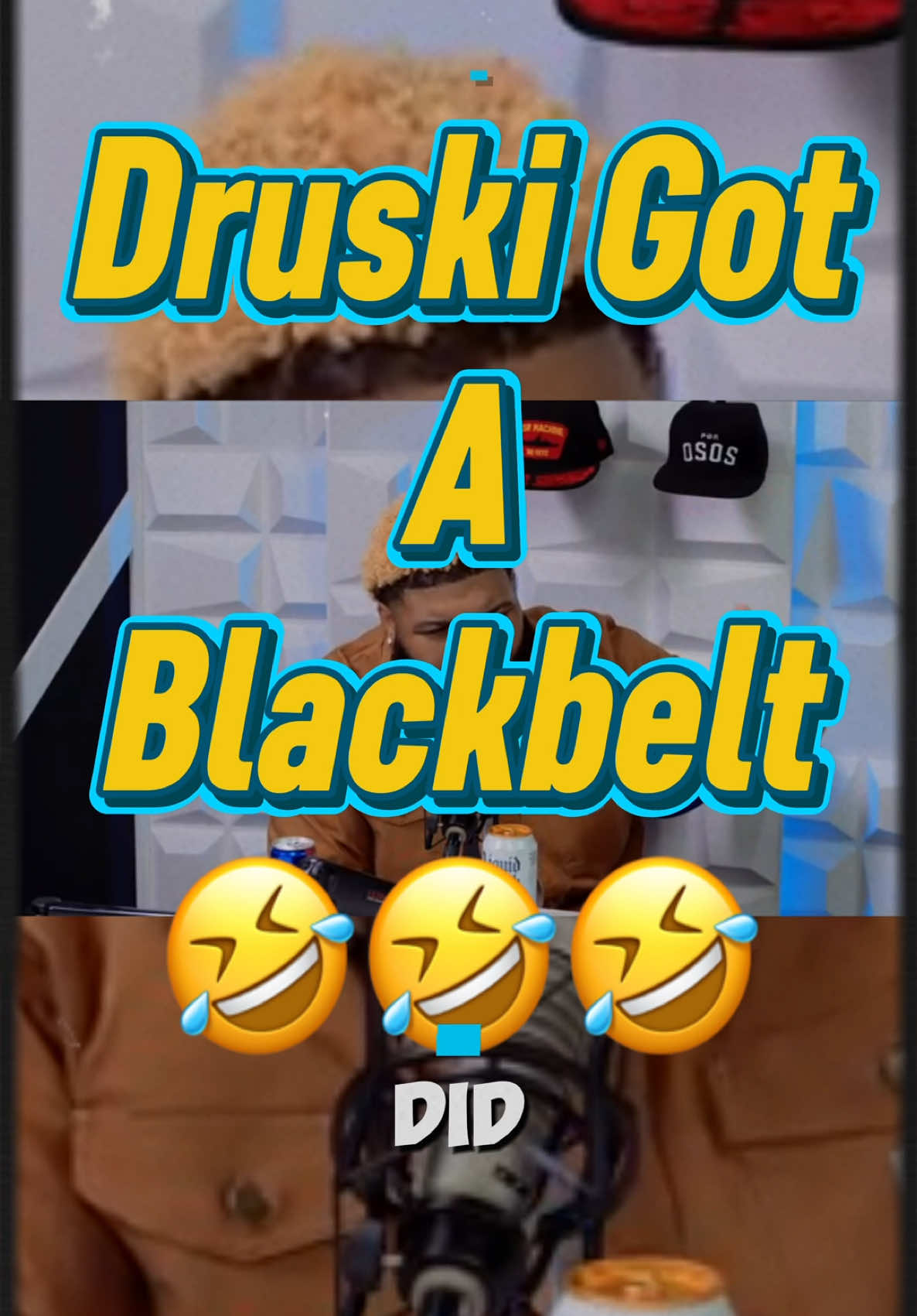 Druski did karate ?! 🤣 # Druski #tomsegura #podcast #funny