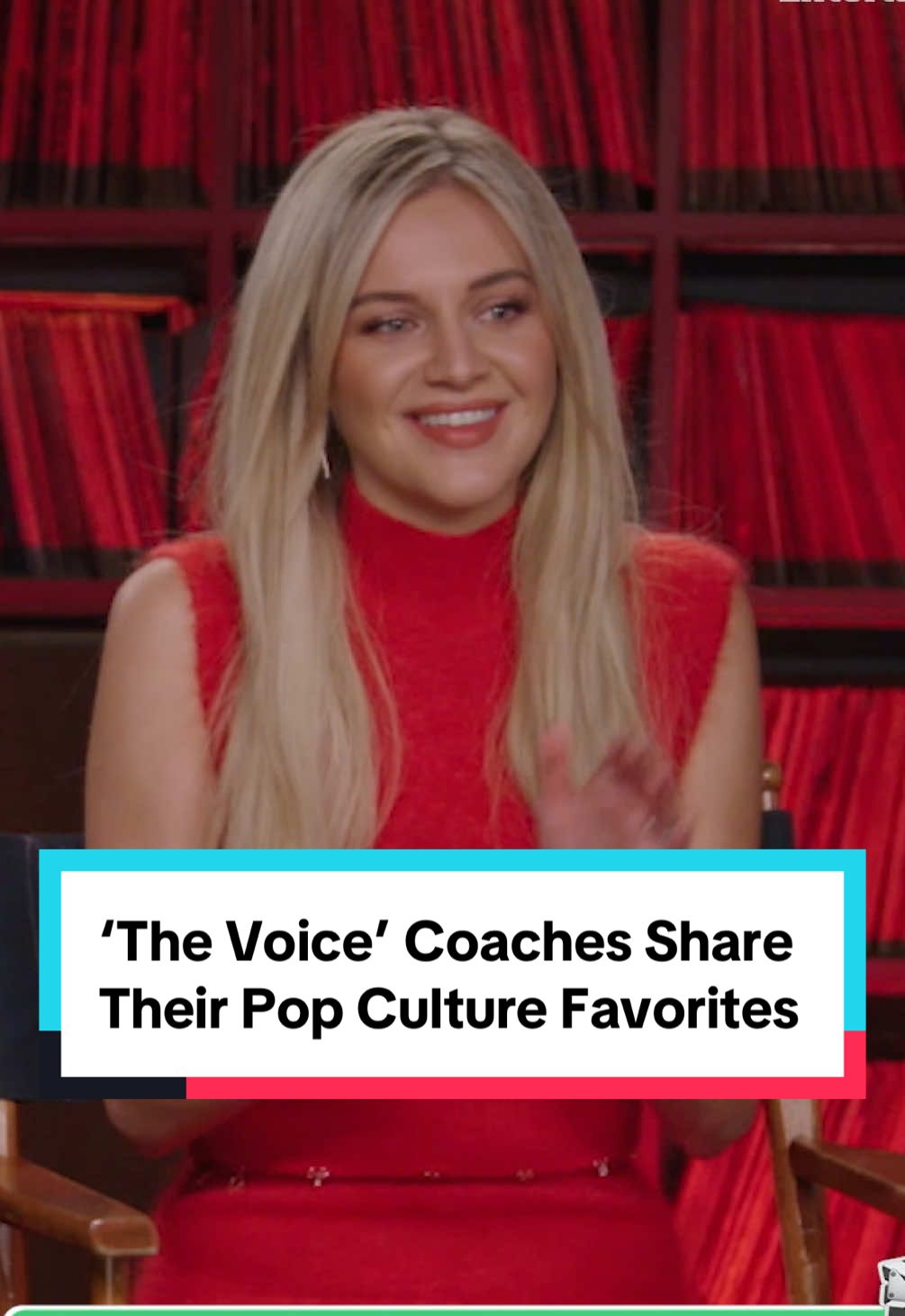 Tell us more. 😍🎶📺 #TheVoice coaches #JohnLegend, Michael Bublé, #KelseaBallerini, and Adam Levine look back on their pop culture faves.  