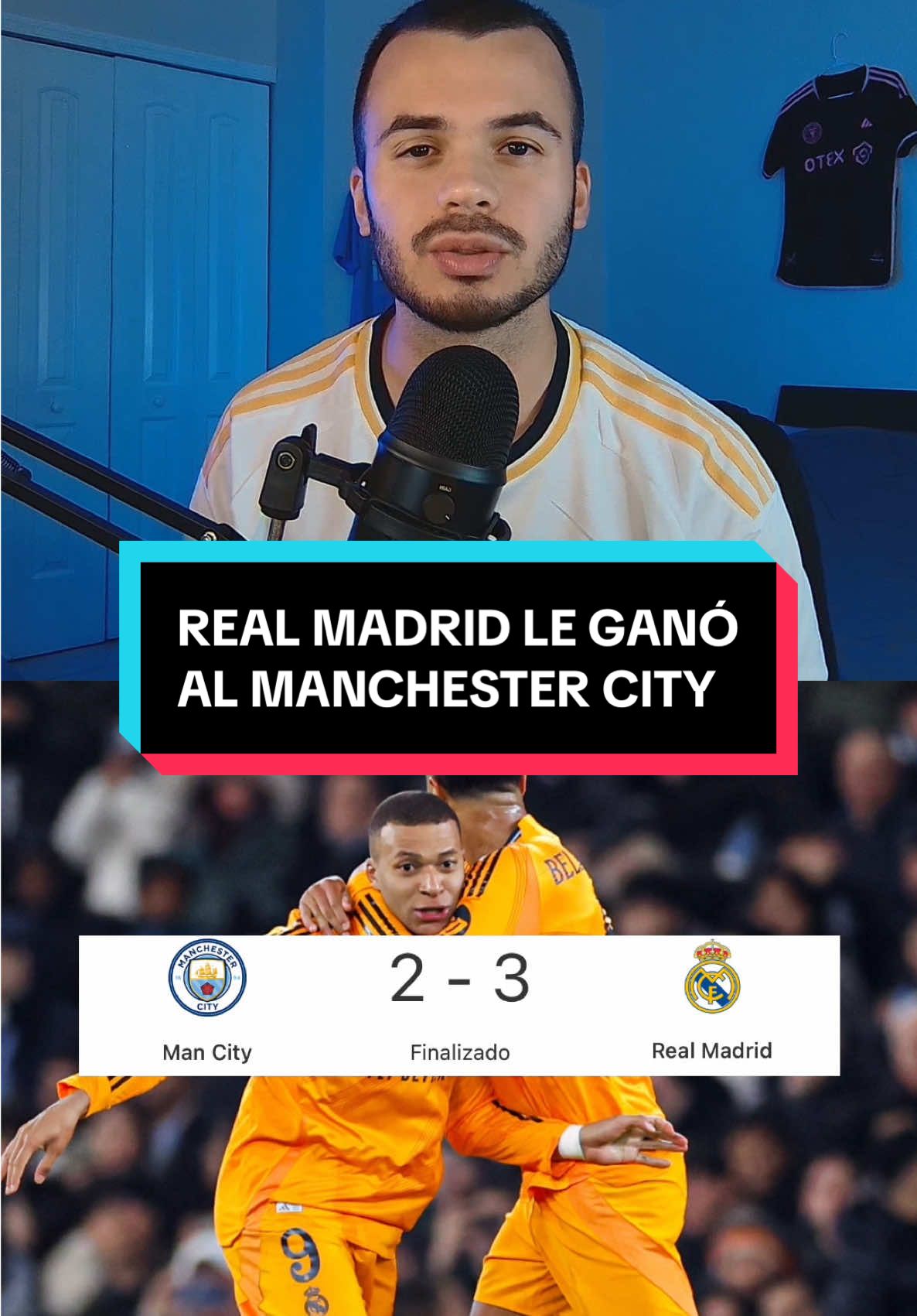 El Real Madrid le ganó al Manchester City🤯 Manchester City vs Real Madrid #manchestercityvsrealmadrid #madridistas #mbapperealmadrid #viniciusjr #madridismo #realmadridfans #noticiasfutbol #lachampions 