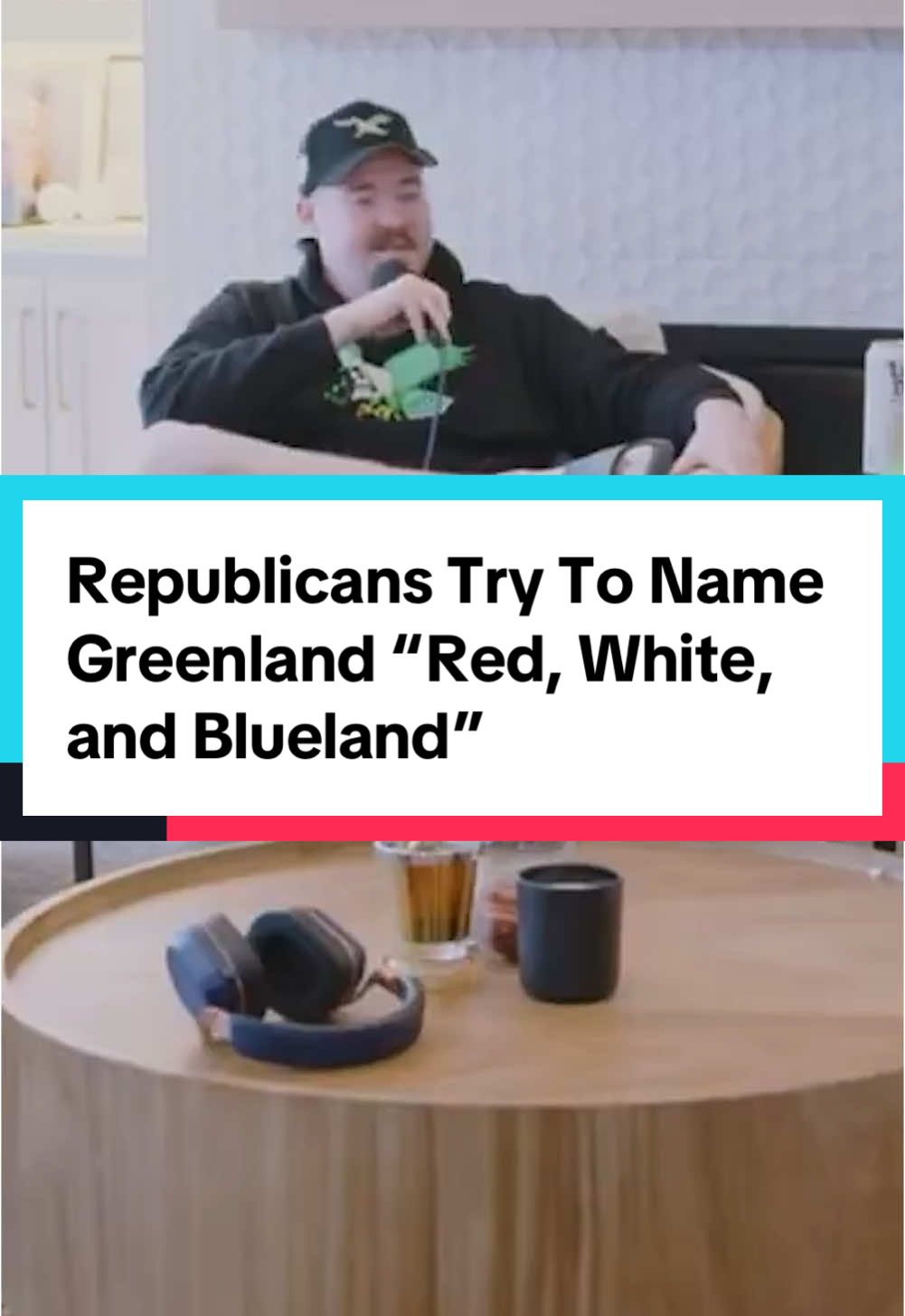 Republicans Try To Name Greenland “Red, White, and Blueland” #usa #america  A Republican congressman has introduced a bill that would authorize Trump to acquire Greenland and then rename it to “Red, White, and Blueland”. The bill is called the “red, white, and blueland act of 2025”. With that Congressmen saying “America is back and will soon be bigger than ever with the addition of Red, White, and Blueland. President Trump has correctly identified the purchase of what is now Greenland as a national security priority, and we will proudly welcome its people to join the freest nation to ever exist when our Negotiator-in-Chief inks this monumental deal.” The reaction has generally been… Are we in hell? This comes after Trump has said that all the Palestinians will have to leave Gaza and go to Egypt or Jordan, and if the countries don’t take them - he’ll cut their aid. Leading to a region wide condemnation. This led to a denouncement from Shane Gillis as well, who said: “He’s nuts. He’s fun to watch if he is not talking about kind of a genocide. If he’s not talking about ethnic cleaning, it’s really fun.”