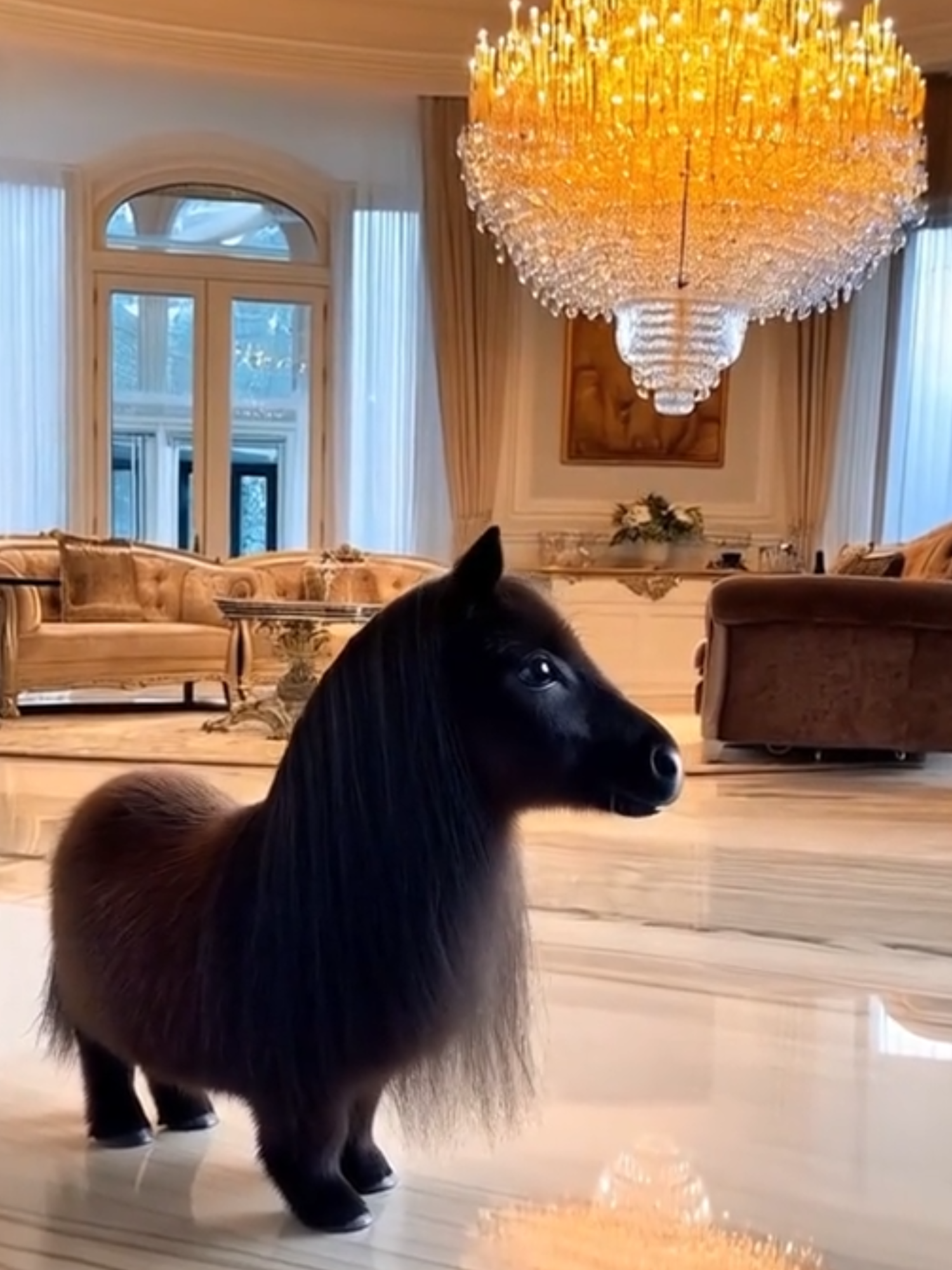 @cuteminipets Want a Cute Miniature Friesian indoor Horse for Your House Pet? #cuteanimalsoftiktok#friesian #minihorse #smallhorses #foryourpagе #healthyandhappy #smallpetslife #bestpetsforfamilies #caringforsmallpets #smallpetaccessories #smallpethealth #tinyanimals
