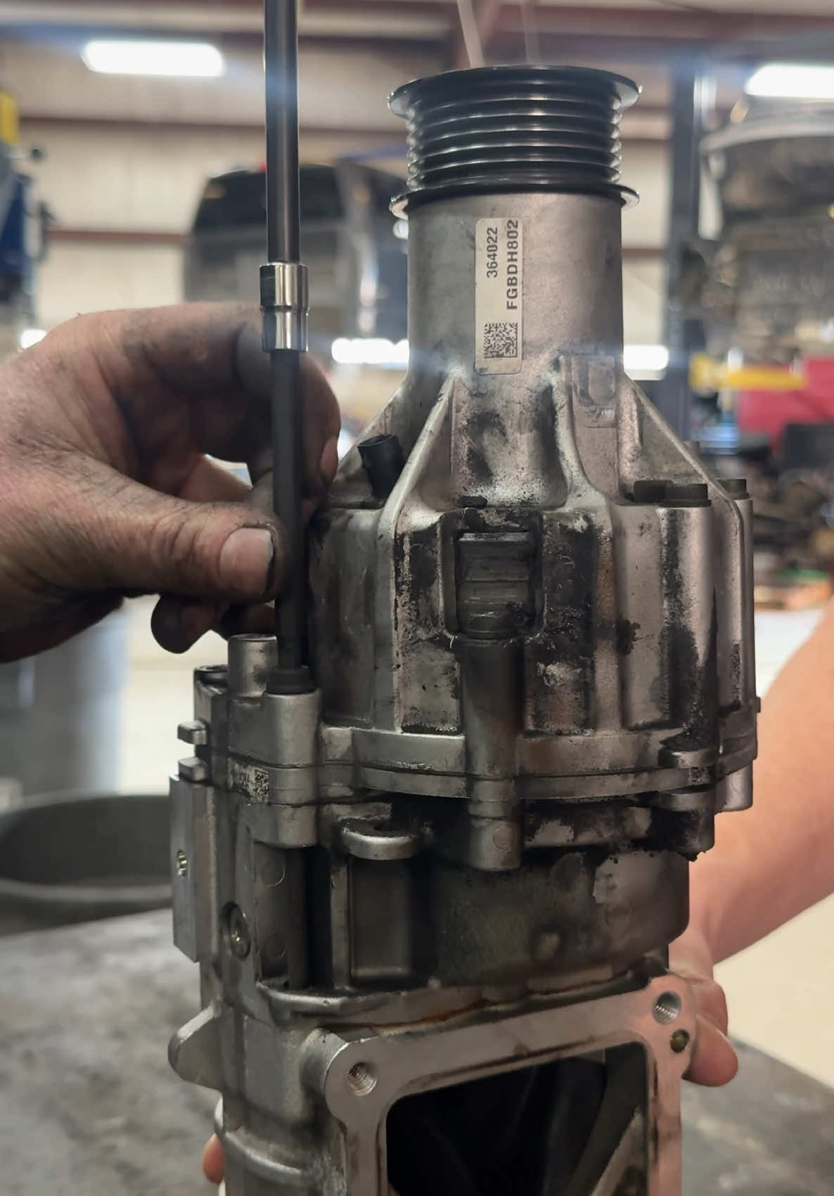 Volvo Supercharger Coil Failure. Are there parts for these? Help 👨‍🔧 #autoshop #enginebuild #carrepair #autorepair #enginerepair 